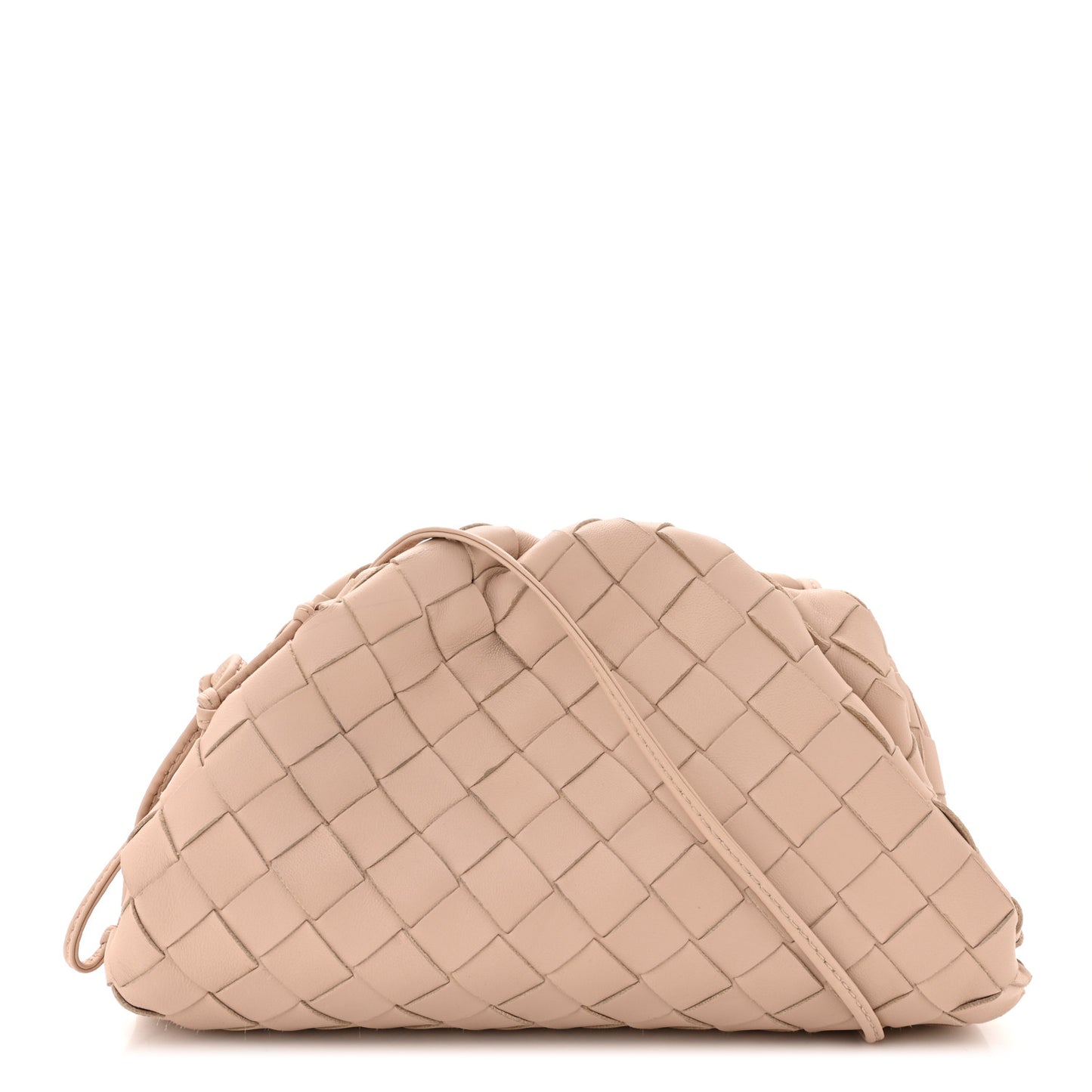 Nappa Intrecciato The Mini Pouch Almond