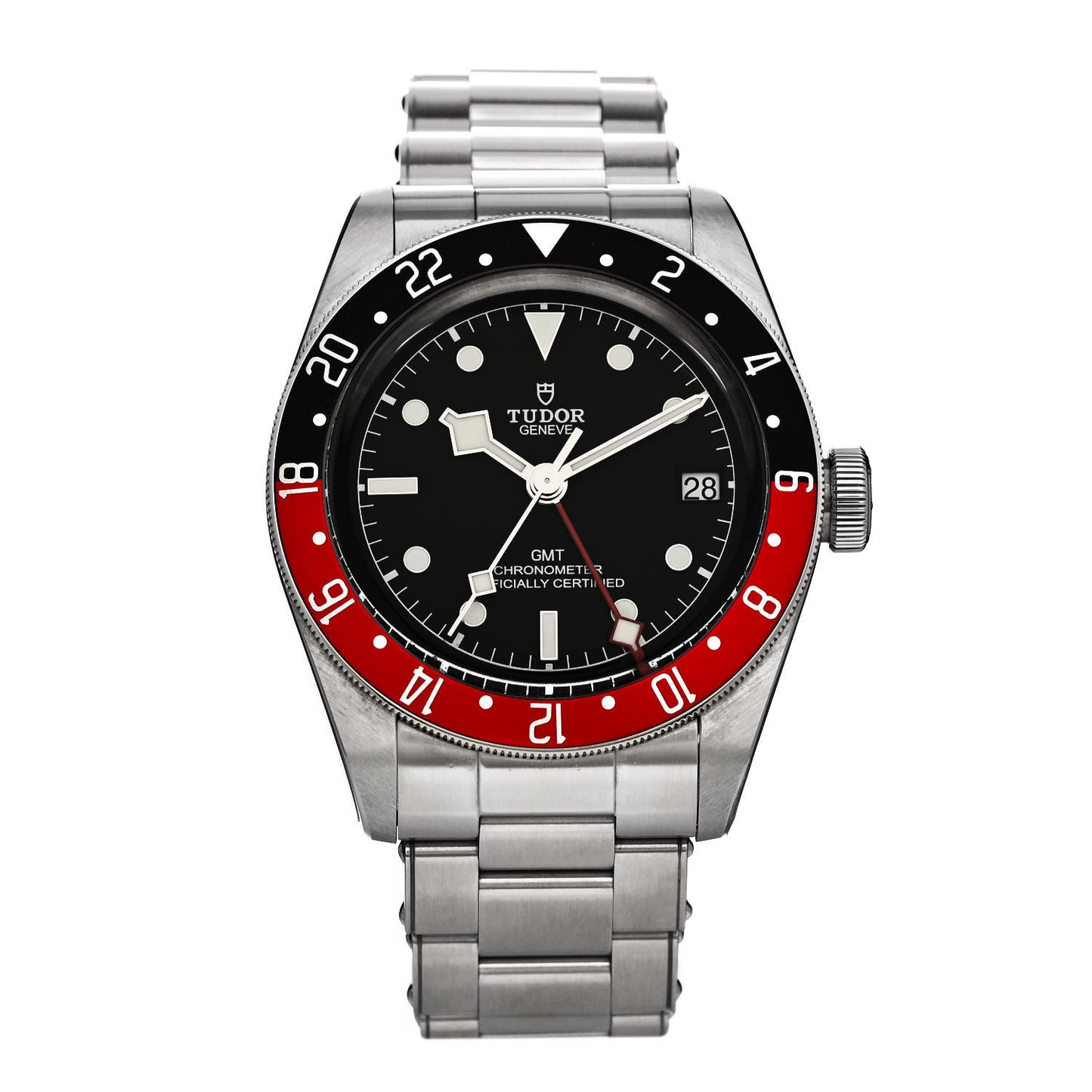 Stainless Steel 41mm Black Bay GMT Automatic Watch Black 79830RB
