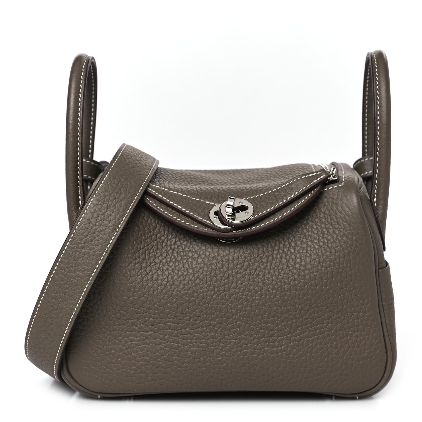 Taurillon Clemence Mini Lindy 20 Etoupe
