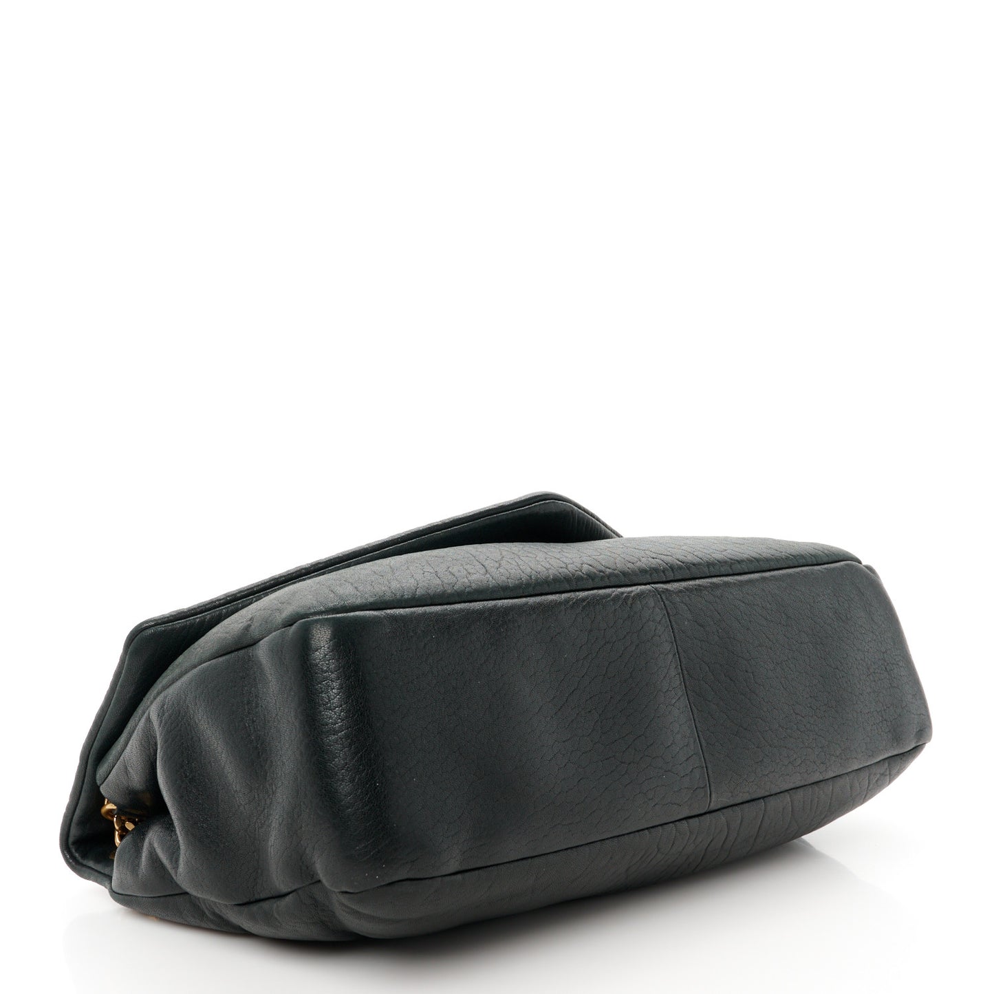 Grained Lambskin Large Calypso Black