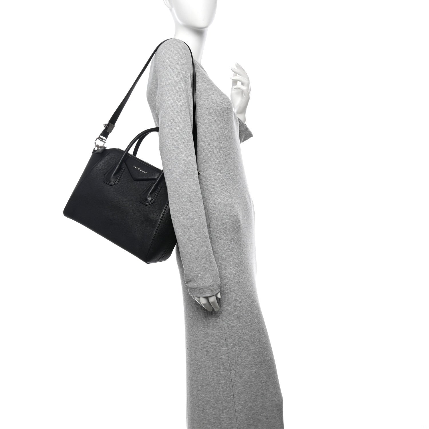 Givenchy Sugar Goatskin Small Antigona Black 2 of 10