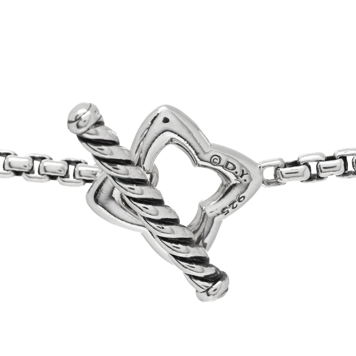 Sterling Silver 25mm Quatrefoil Chain Necklace