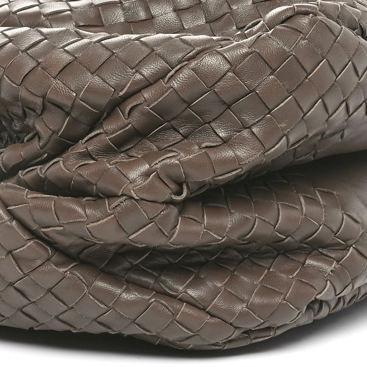 Nappa Intrecciato Large Campana Ash Scuro