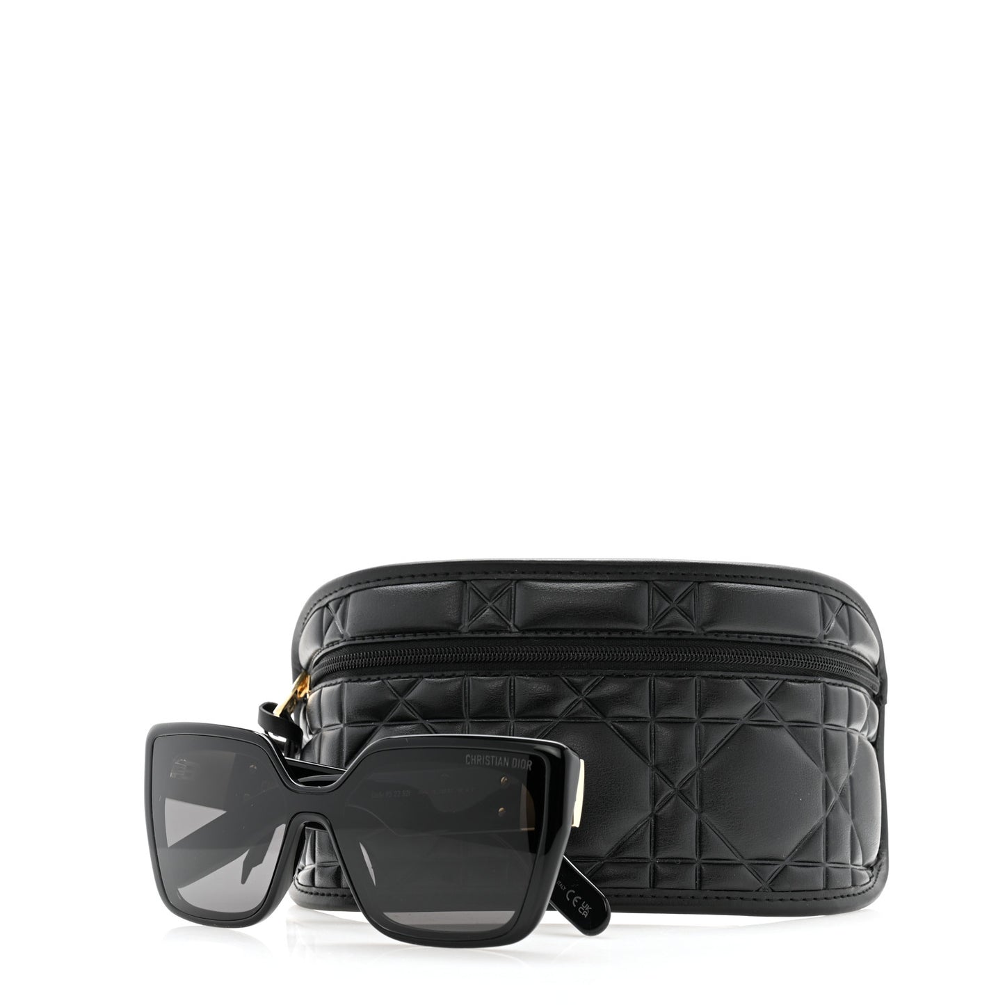 Acetate Cannage Lady 95.22 S21 Sunglasses Black