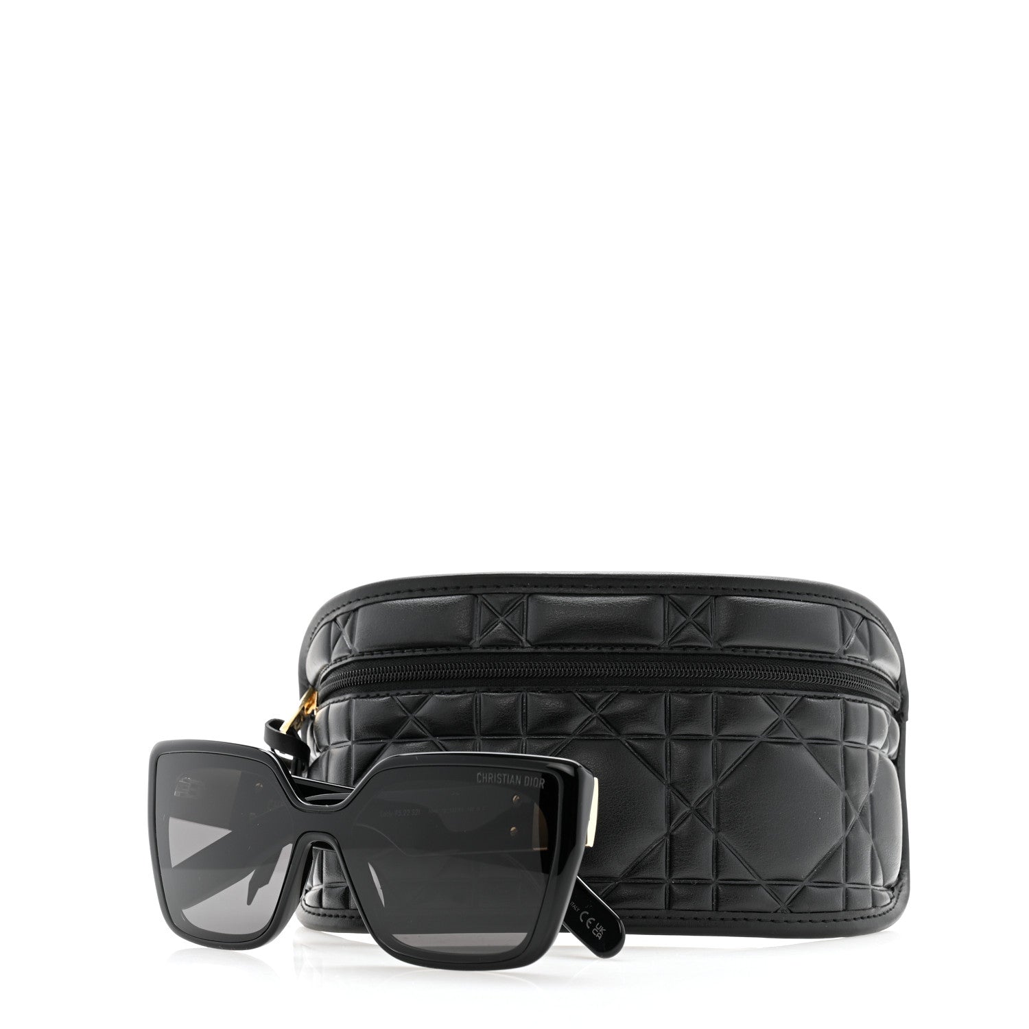 Christian Dior Acetate Cannage Lady 95.22 S21 Sunglasses Black 10 of 10