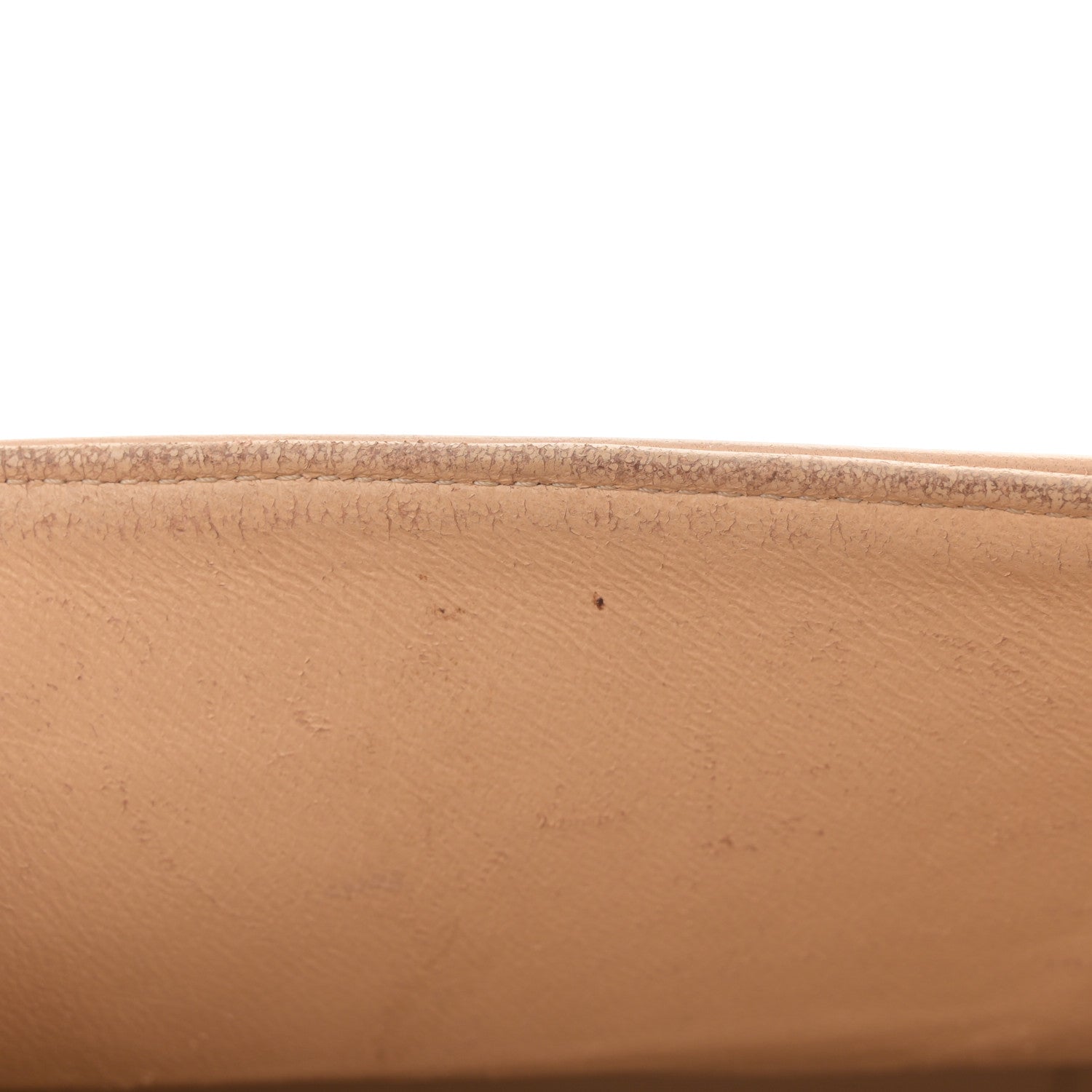 Chanel Lambskin Quilted Jumbo Double Flap Beige 13 of 15