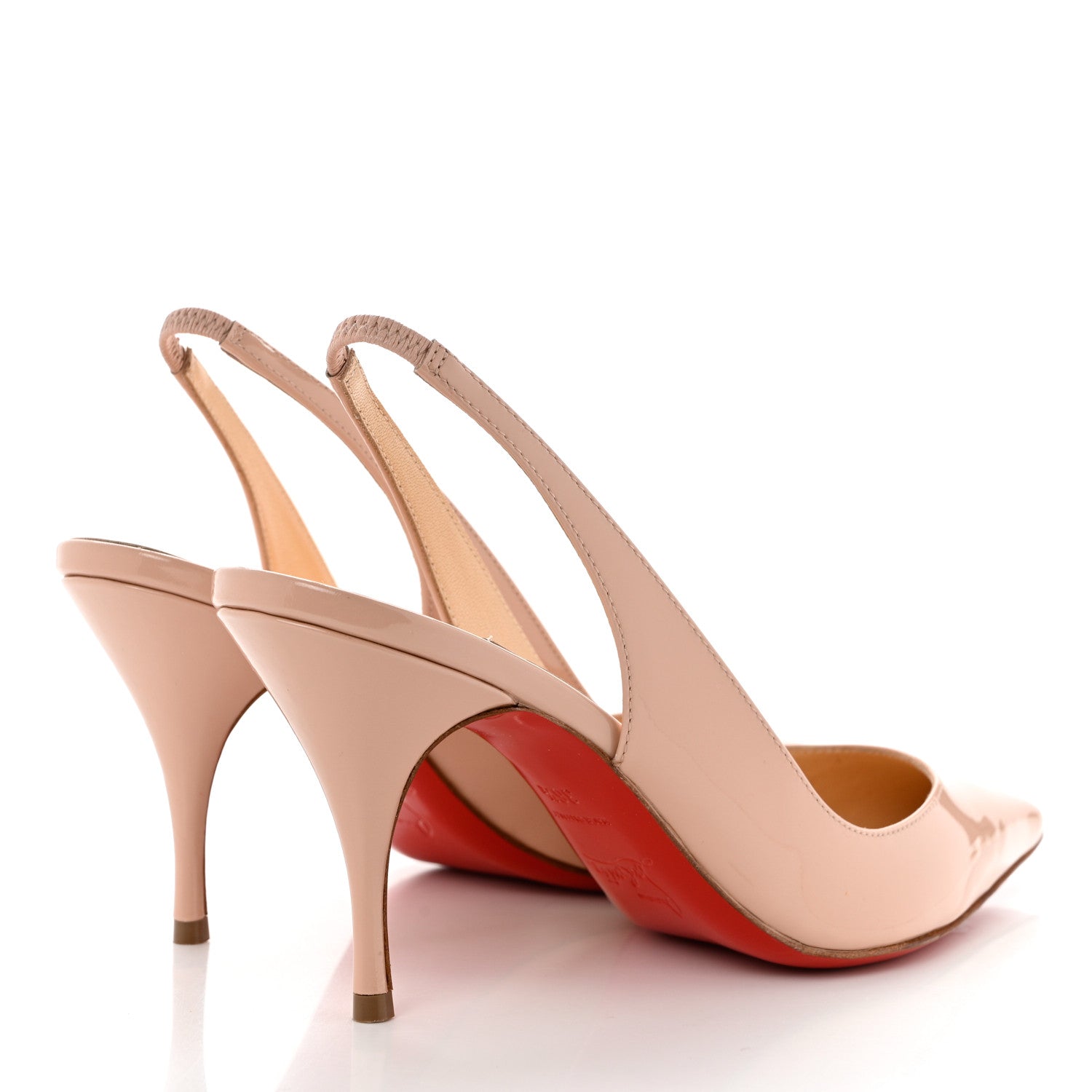 Christian Louboutin Patent Clare Sling 80 Pumps 36.5 Antoinette 4 of 8