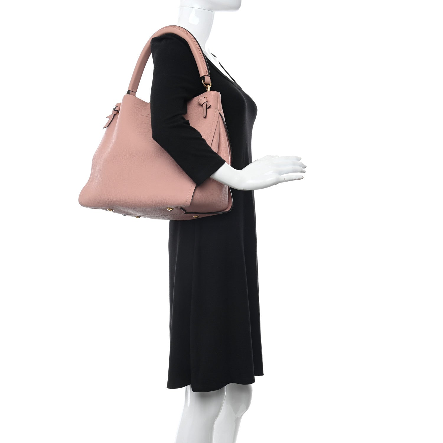 Louis Vuitton Calfskin Tournon Pink 2 of 9