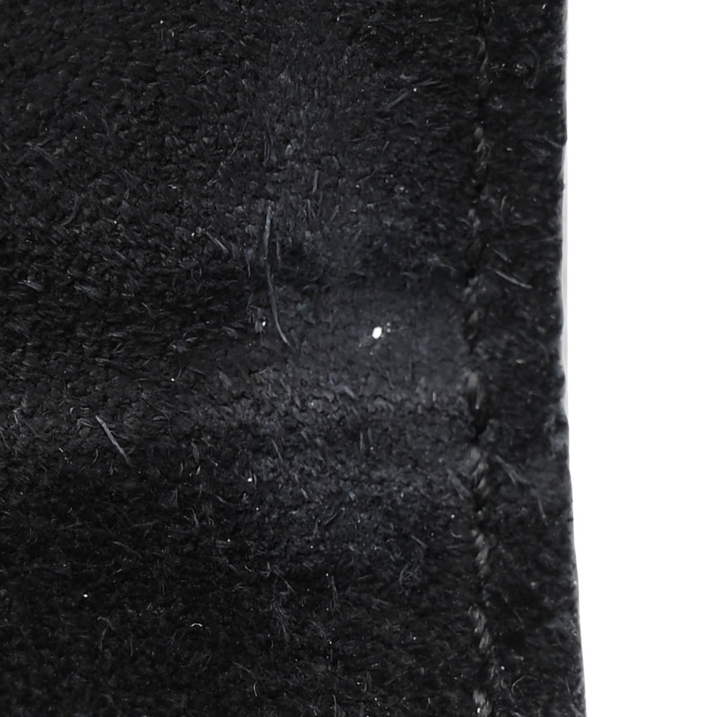 Patent Calfskin Matelasse Monogram Medium Vicky Chain Bag Black