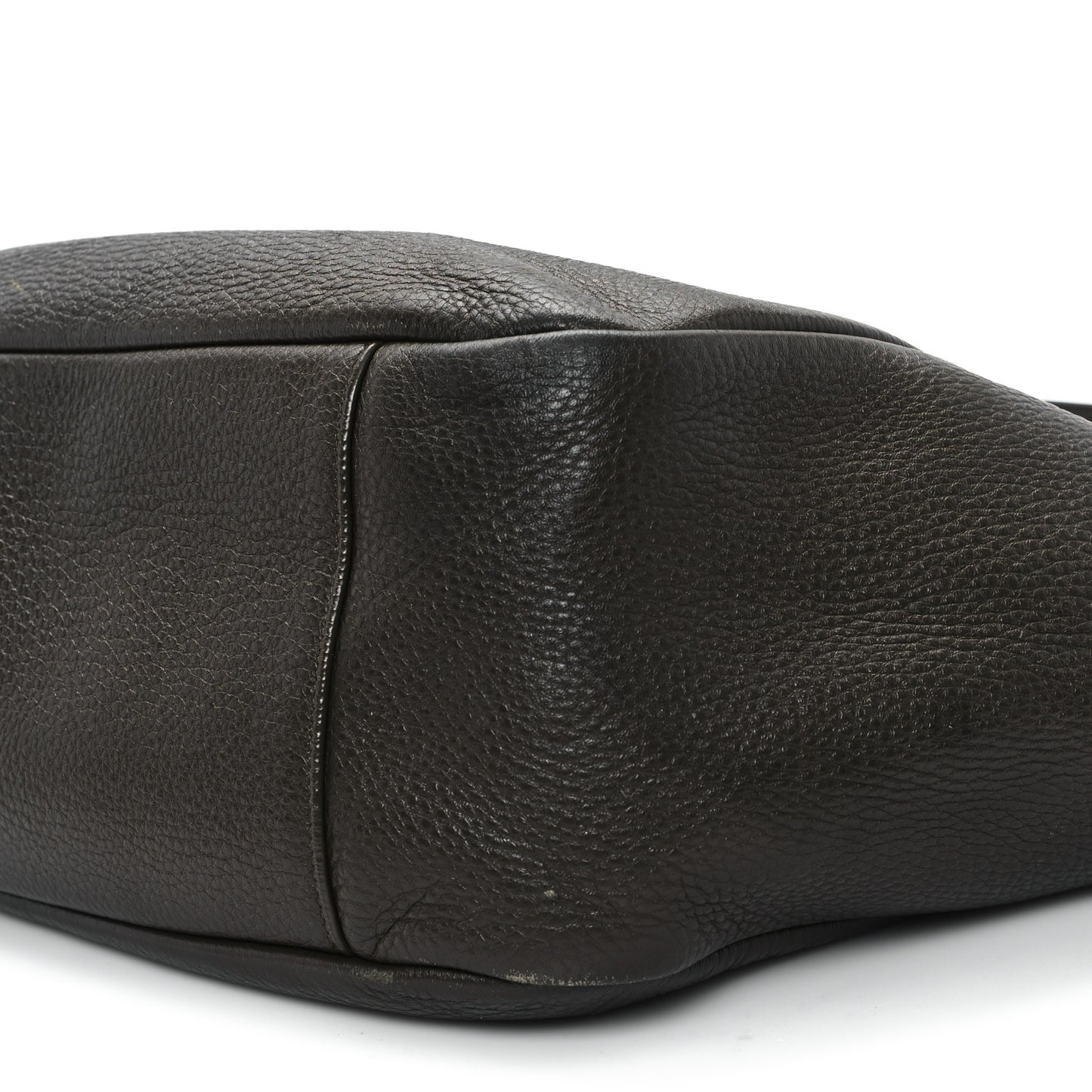 Grained Deerskin Bea Tote Musk