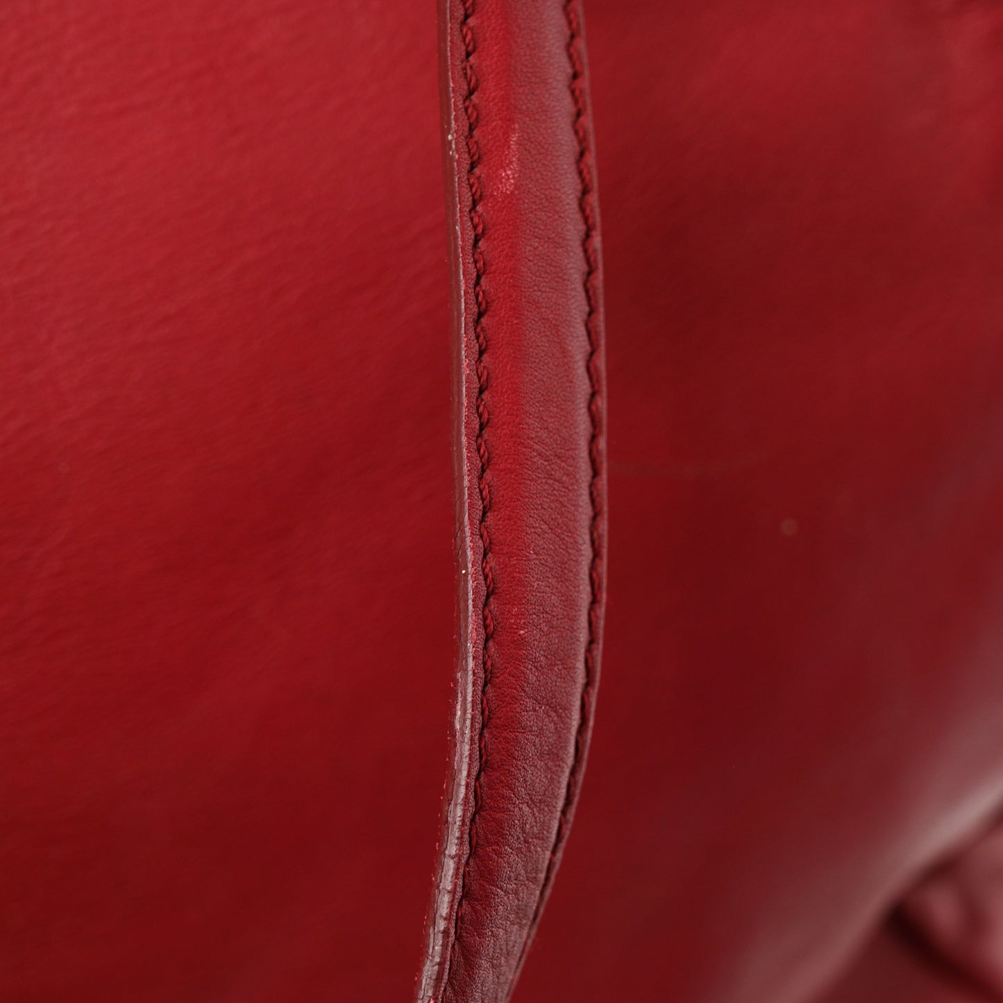 Vitello Suede Large Peekaboo Iconic Satchel Rubino Peonia