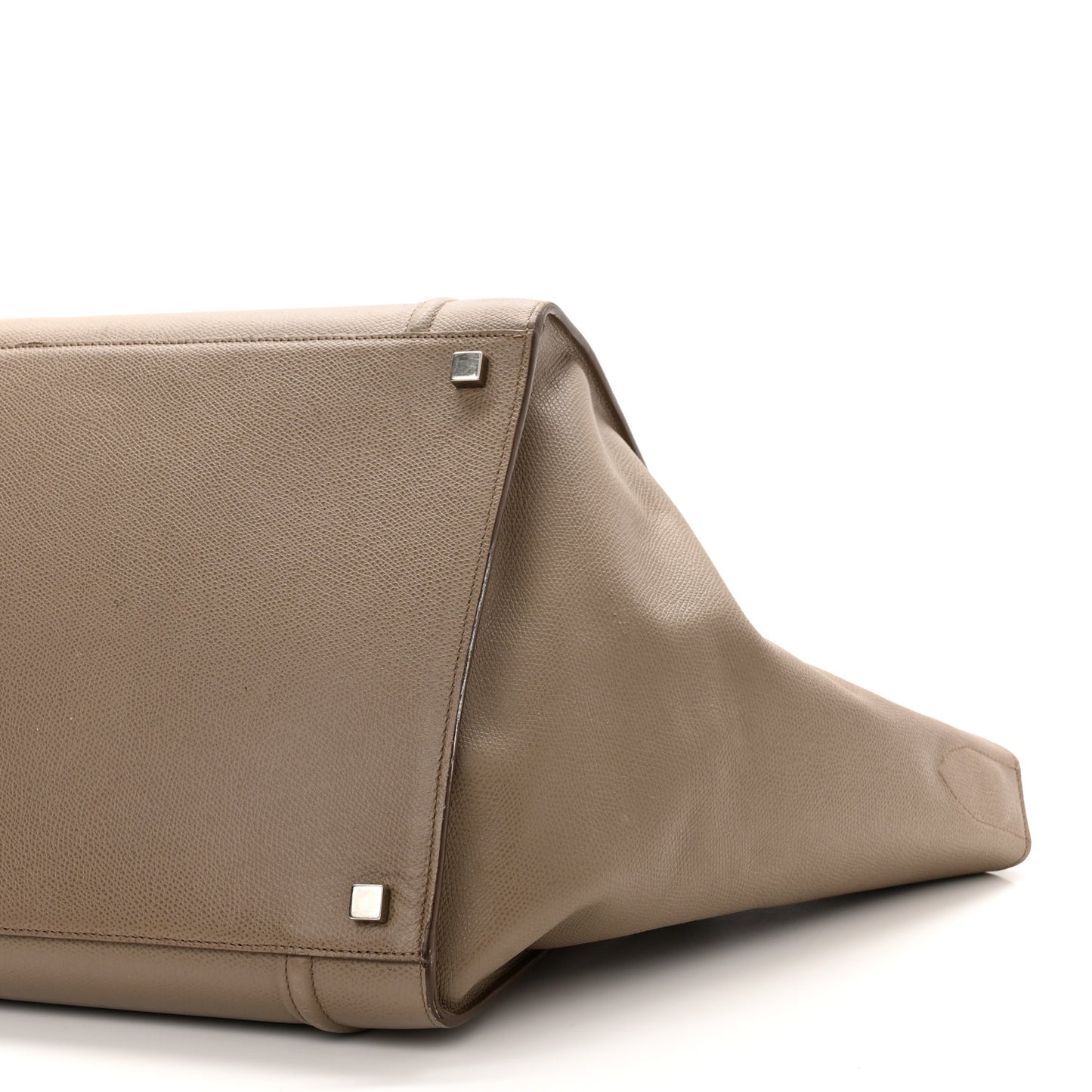 Baby Grained Calfskin Medium Phantom Luggage Taupe
