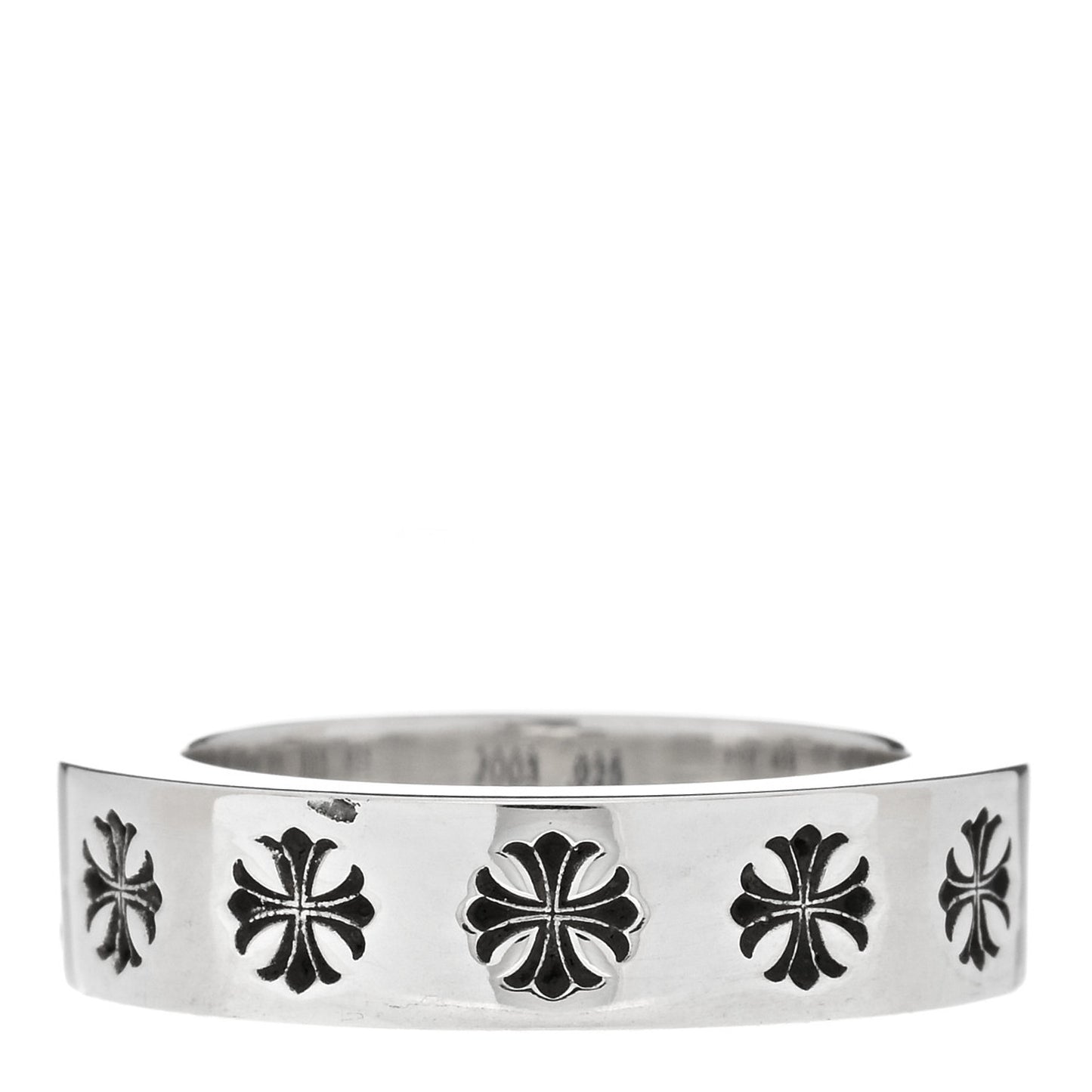 Sterling Silver Forever Spacer Ring 56 7.5