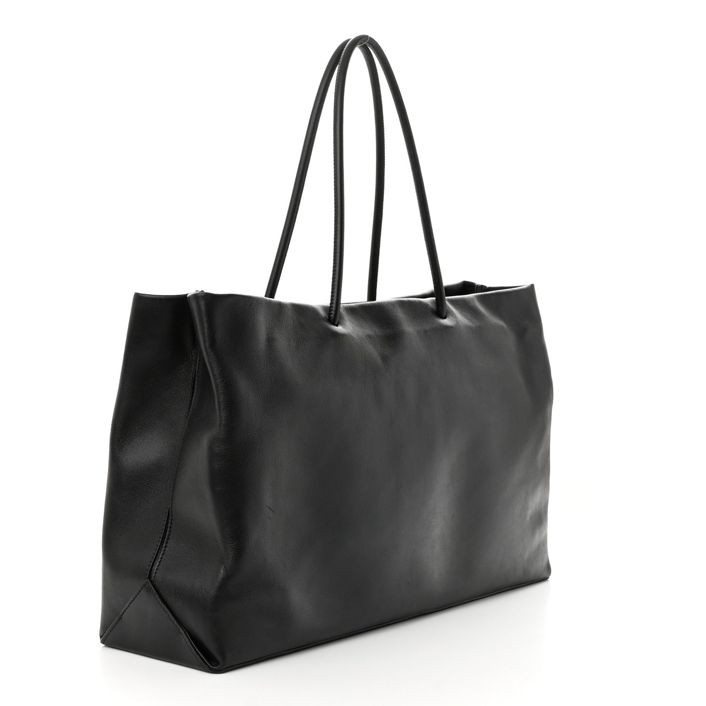 Calfskin Large Essential 31 Rue Cambon Tote Black