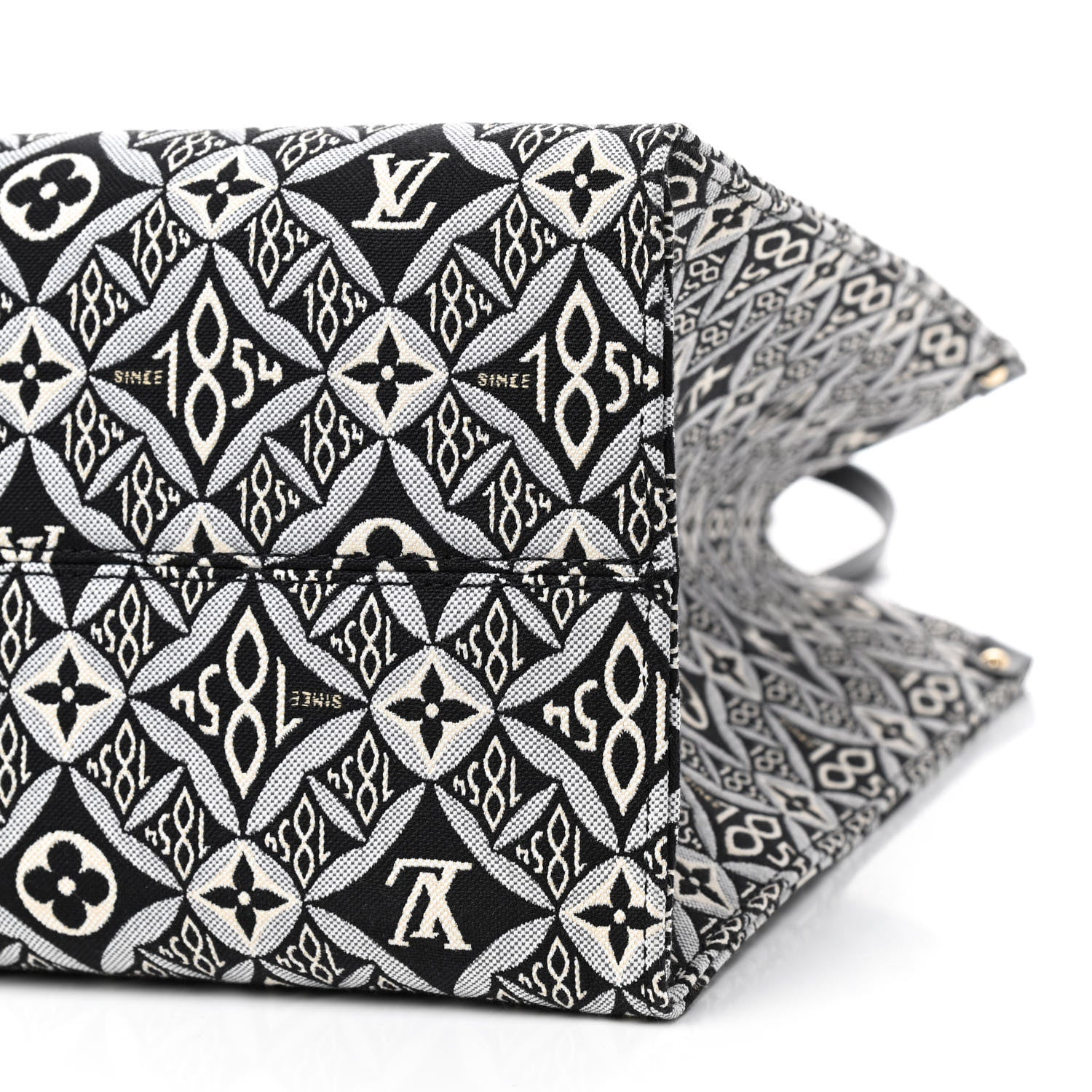 Louis Vuitton Jacquard Since 1854 Onthego GM Grey 7 of 8