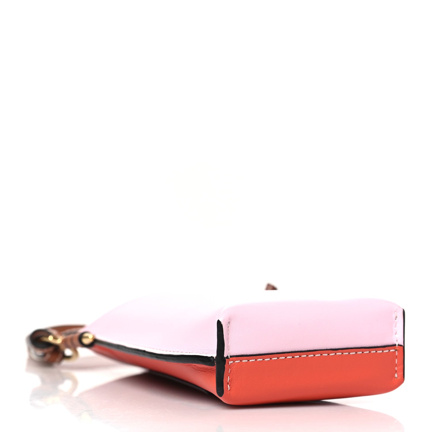 Loewe Smooth Calfskin Mini Gate Pocket Pink Orange 4 of 11