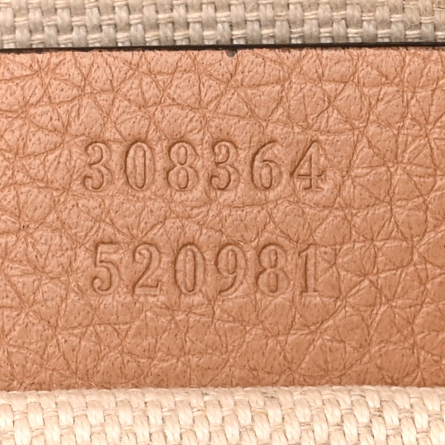 Gucci Pebbled Calfskin Small Soho Disco Bag Camelia 7 of 13