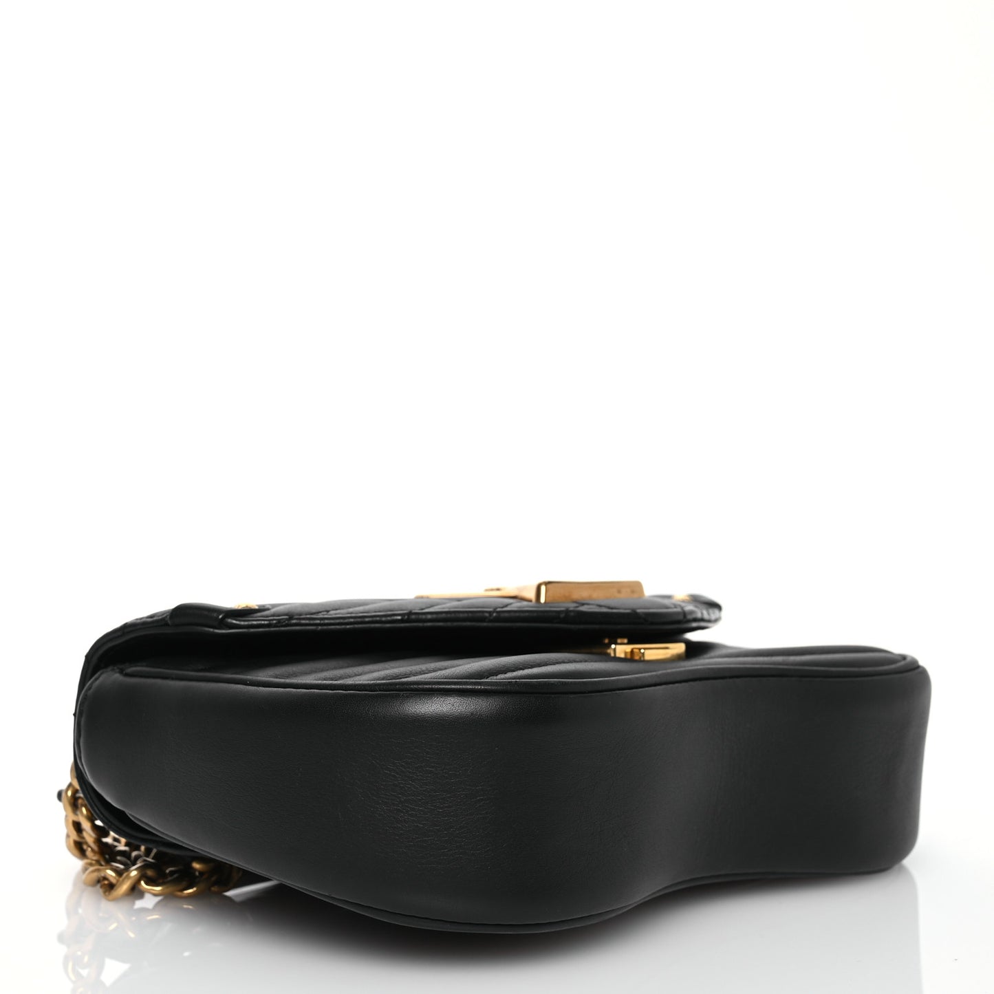 Calfskin New Wave Chain PM Black