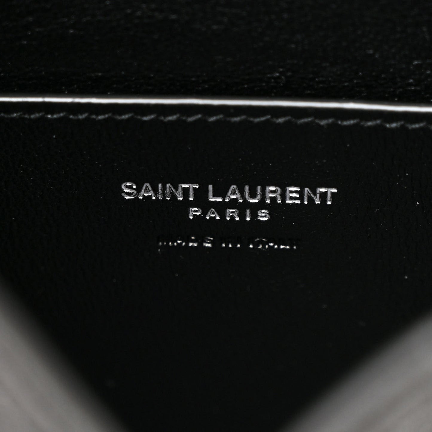 Lambskin Cassandre Envelope Messenger Black