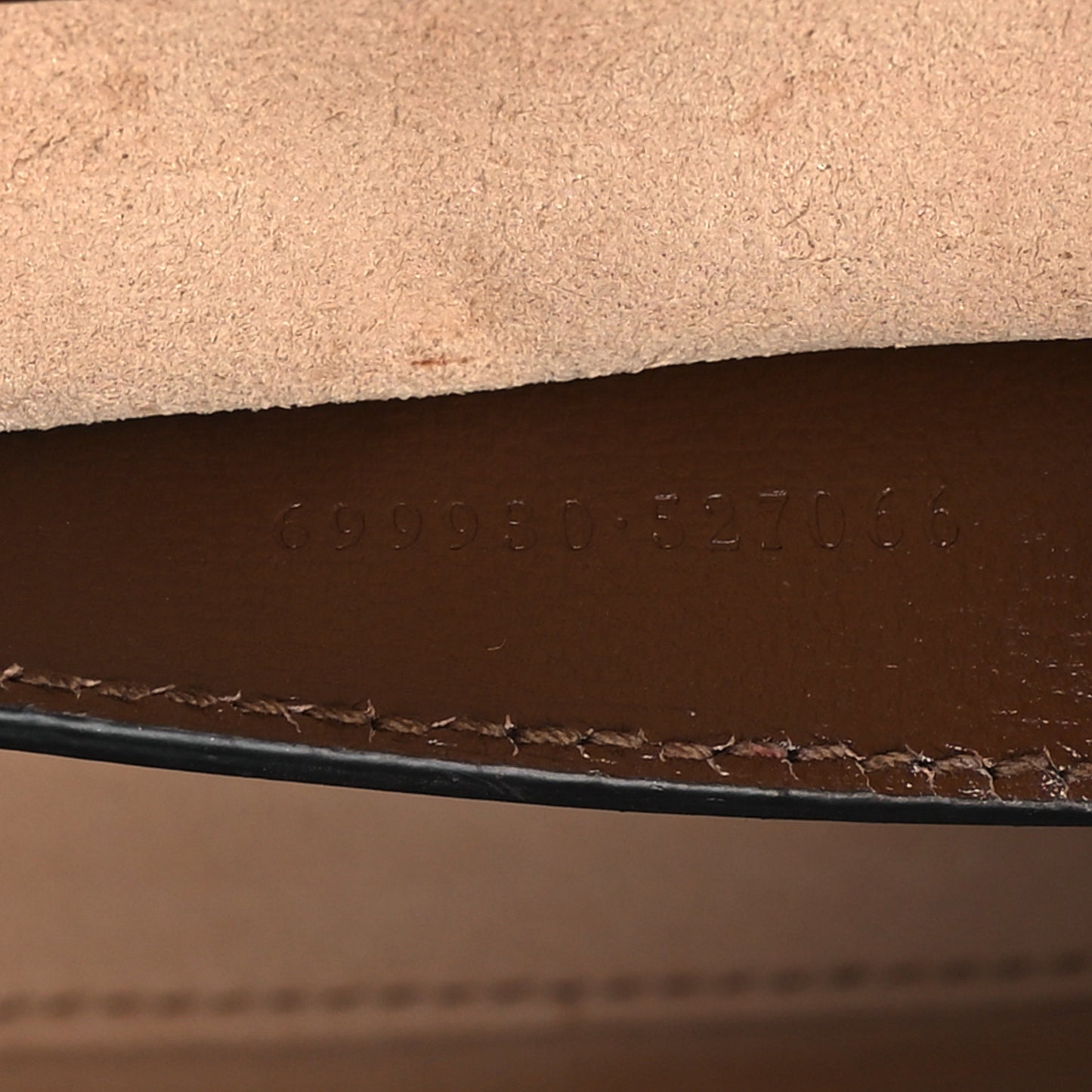 GG Supreme Monogram Azalea Calfskin Web Jackie 1961 Belt Bag 80 32 Beige Ebony Brown Sugar