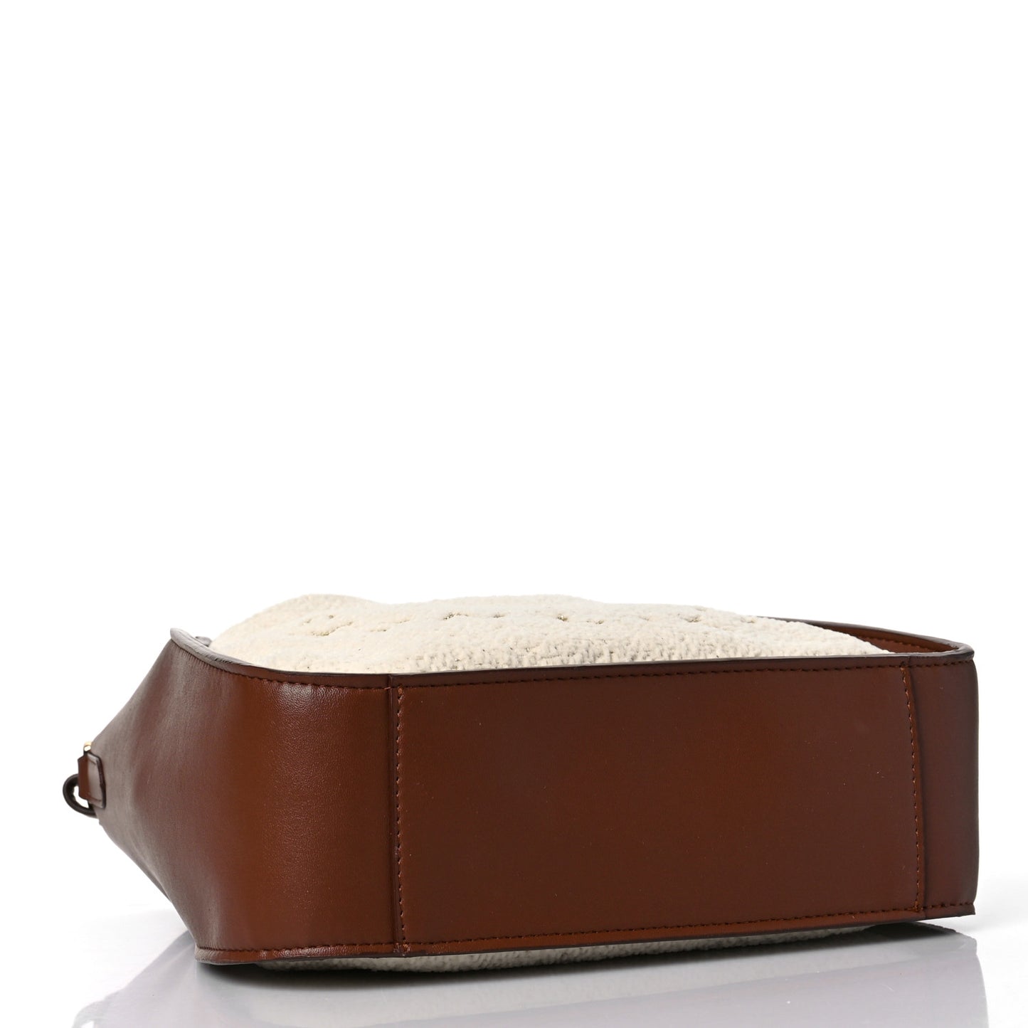 Eco Chenille Perforated Logo Mini Crossbody