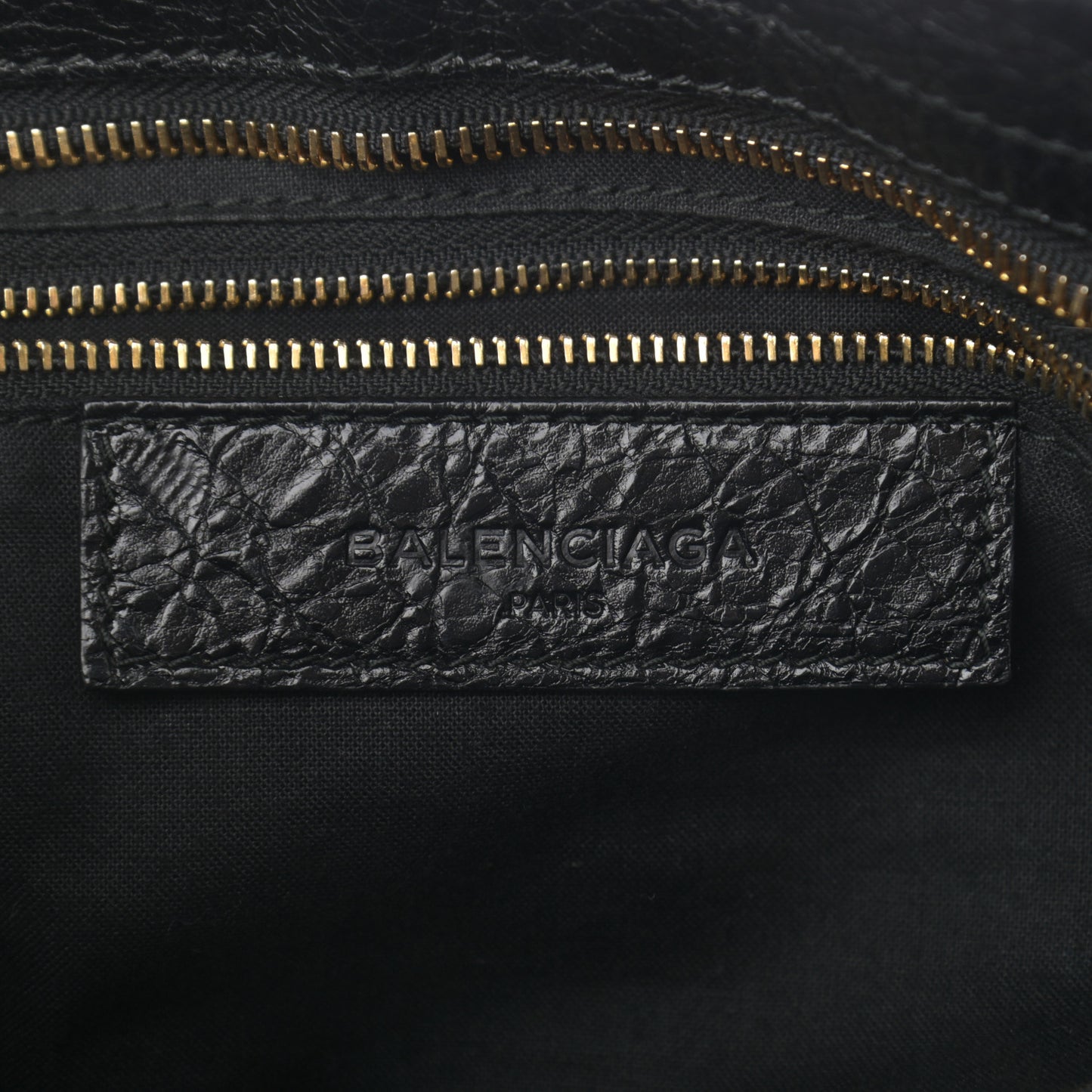 Agneau Giant 12 Gold Hardware City Black