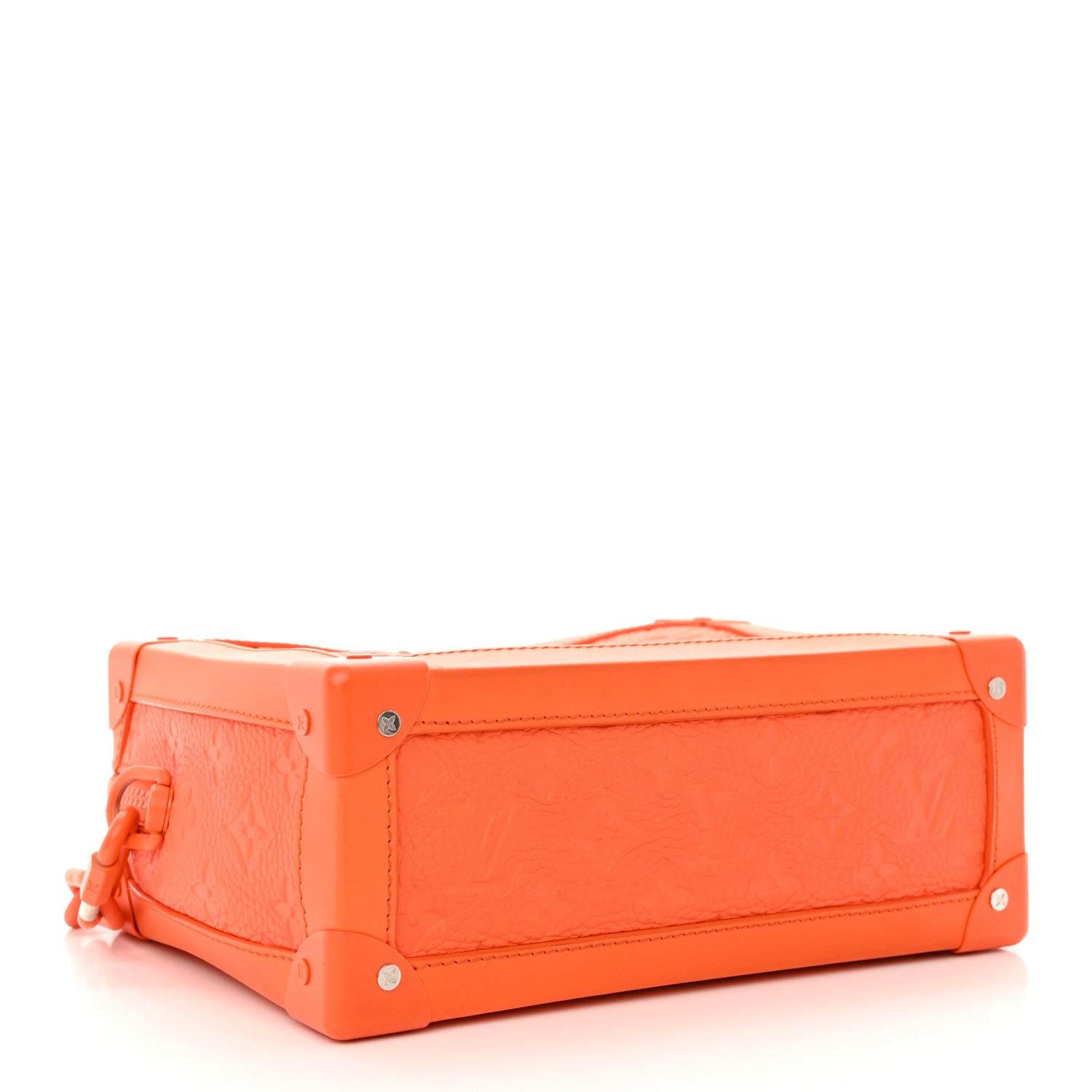 Louis Vuitton Taurillon Monogram Solar Ray Soft Trunk Orange 4 of 14