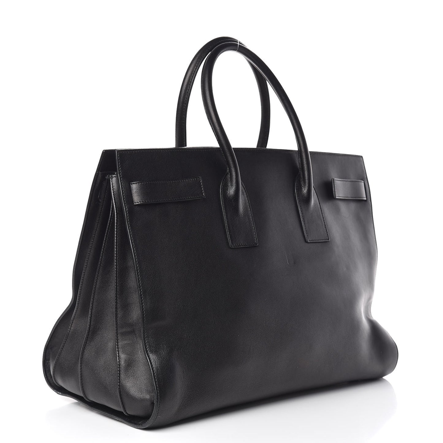 Calfskin Large Sac De Jour Carryall Black