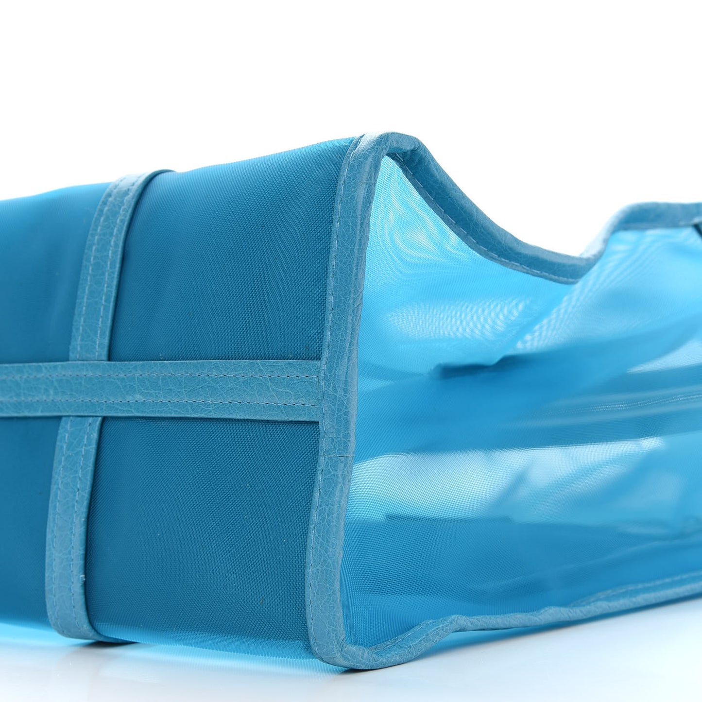 Mesh Medium Bazar Shopper Tote Blue