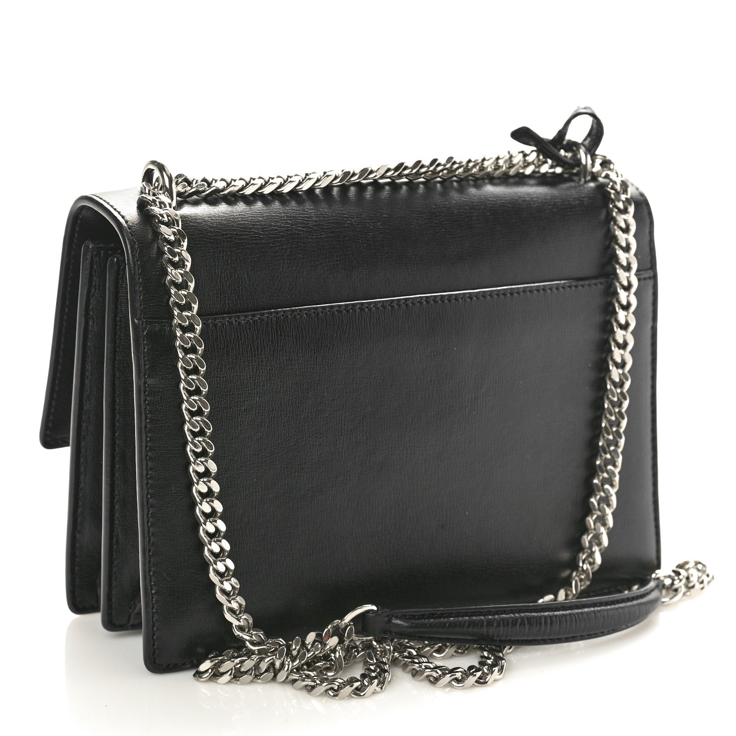 Saint Laurent Calfskin Medium Monogram Sunset Black 3 of 11