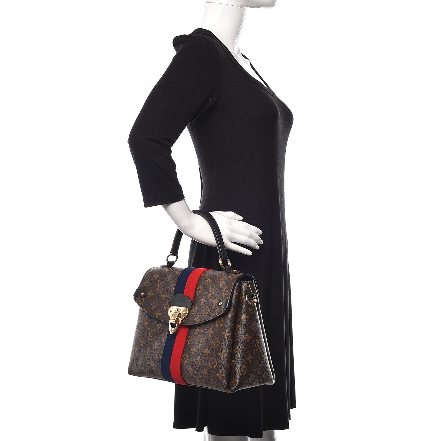 Monogram Georges MM Marine Cherry