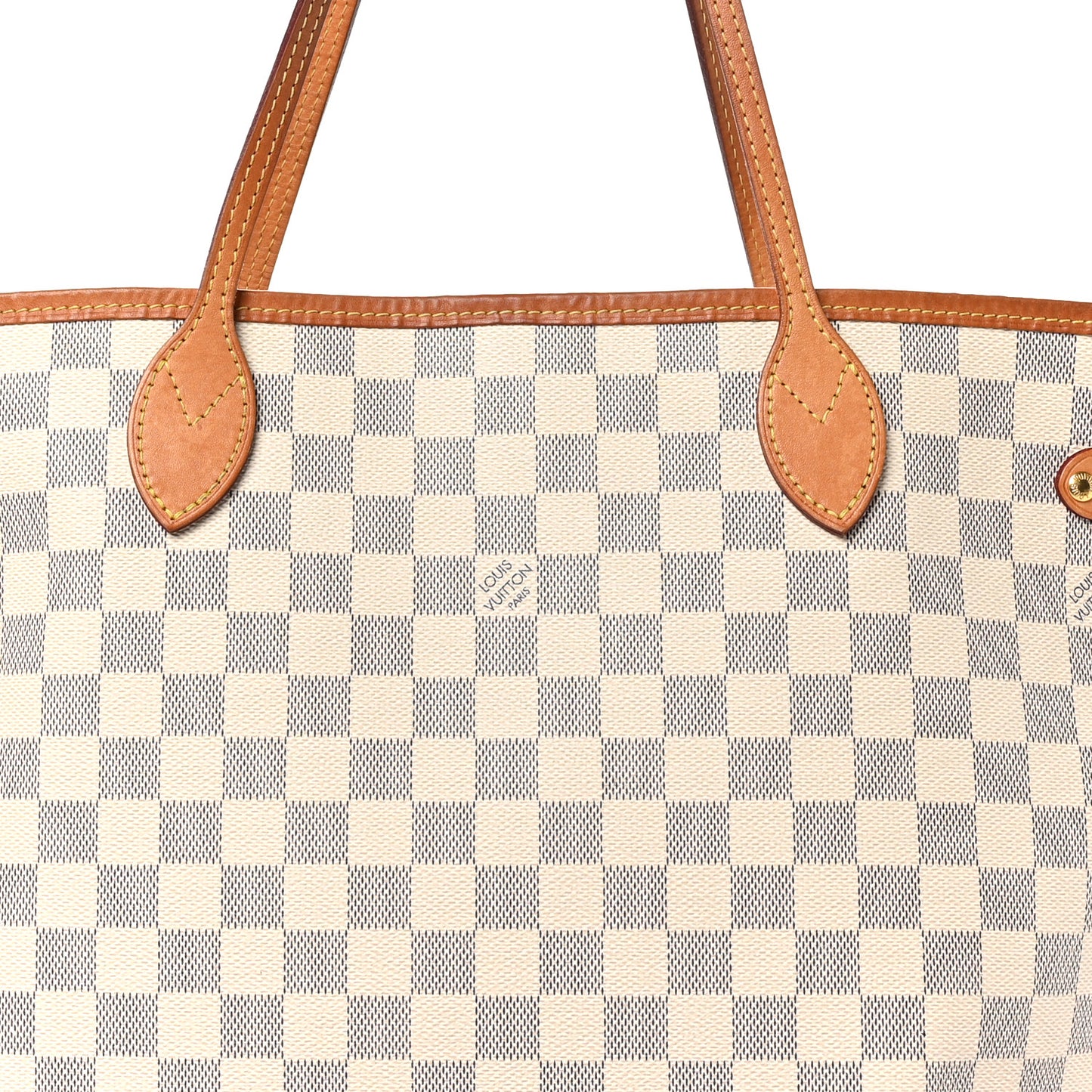 Damier Azur Neo Neverfull MM Rose Ballerine