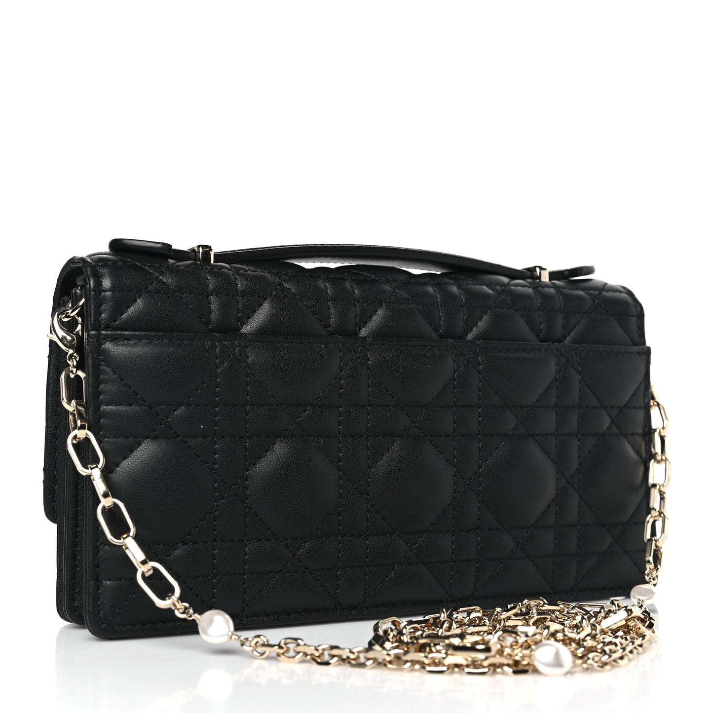 Lambskin Cannage Mini My Dior Bag Black