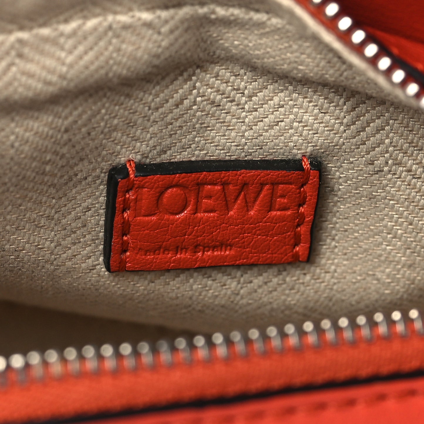 Calfskin Nano Puzzle Bag Orange