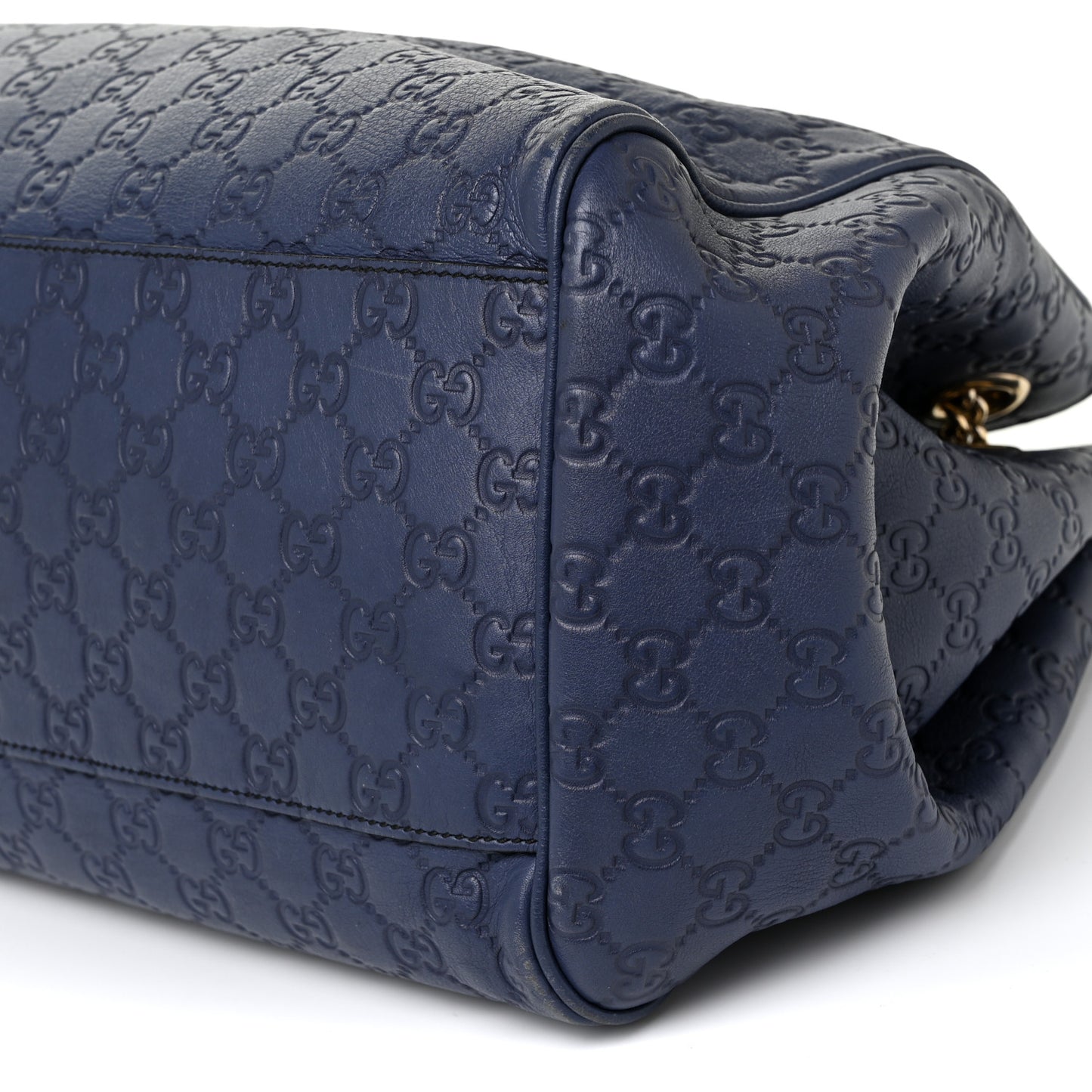 Guccissima Medium Emily Shoulder Bag Blue
