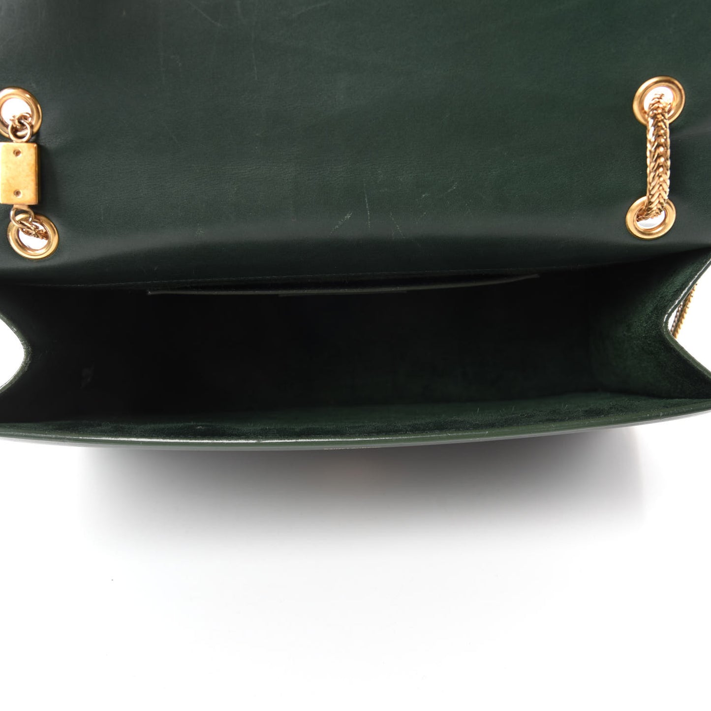 Calfskin Medium Classic Betty Dark Green