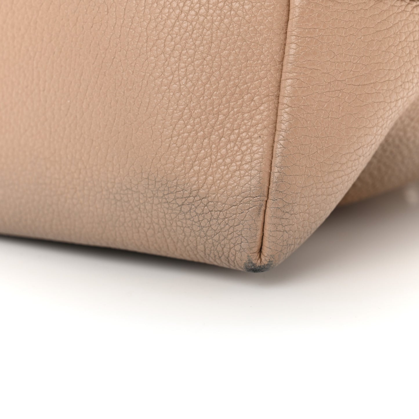 Vitello Daino Mini Shopping Tote Cammeo
