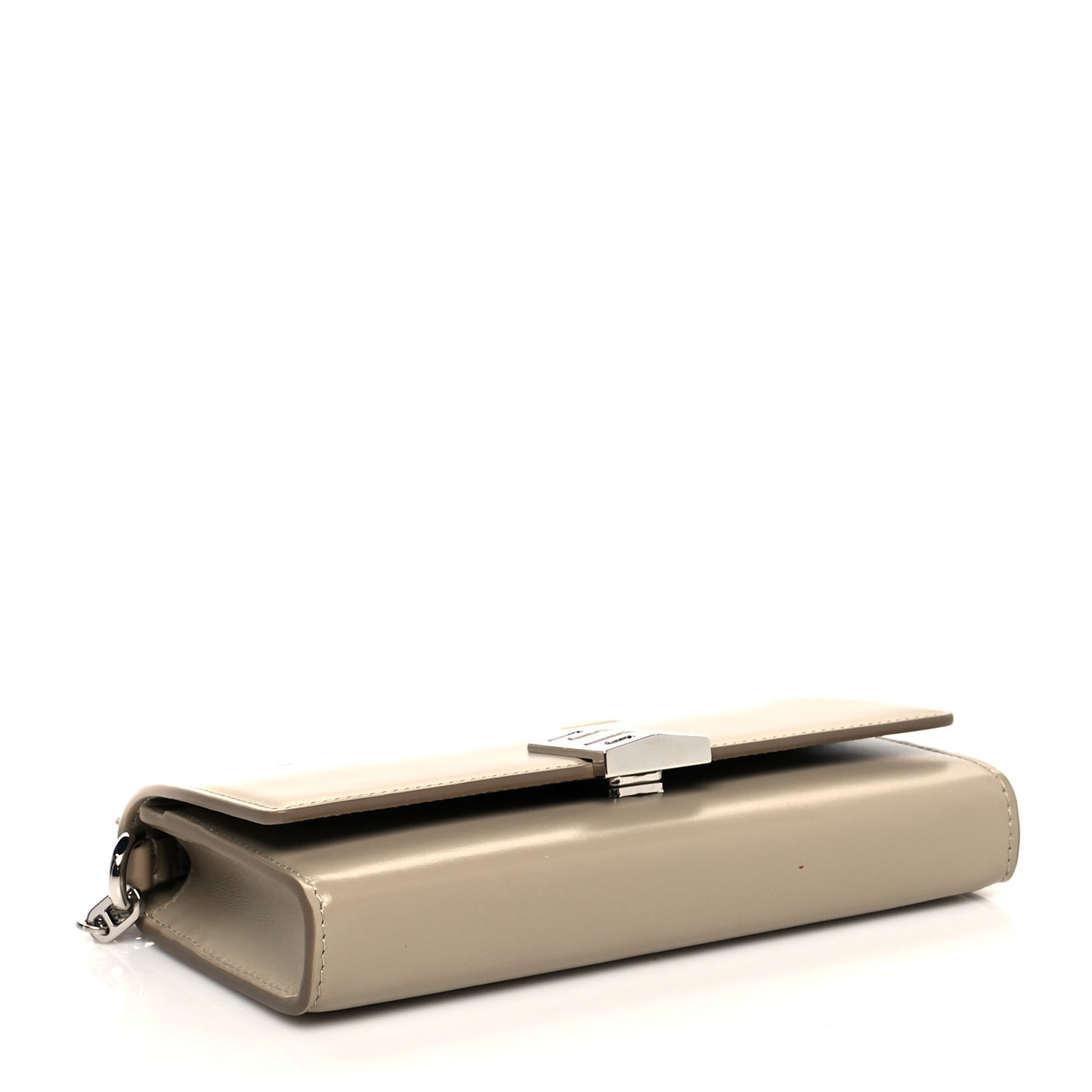 Calfskin 4G Wallet on Chain Dune