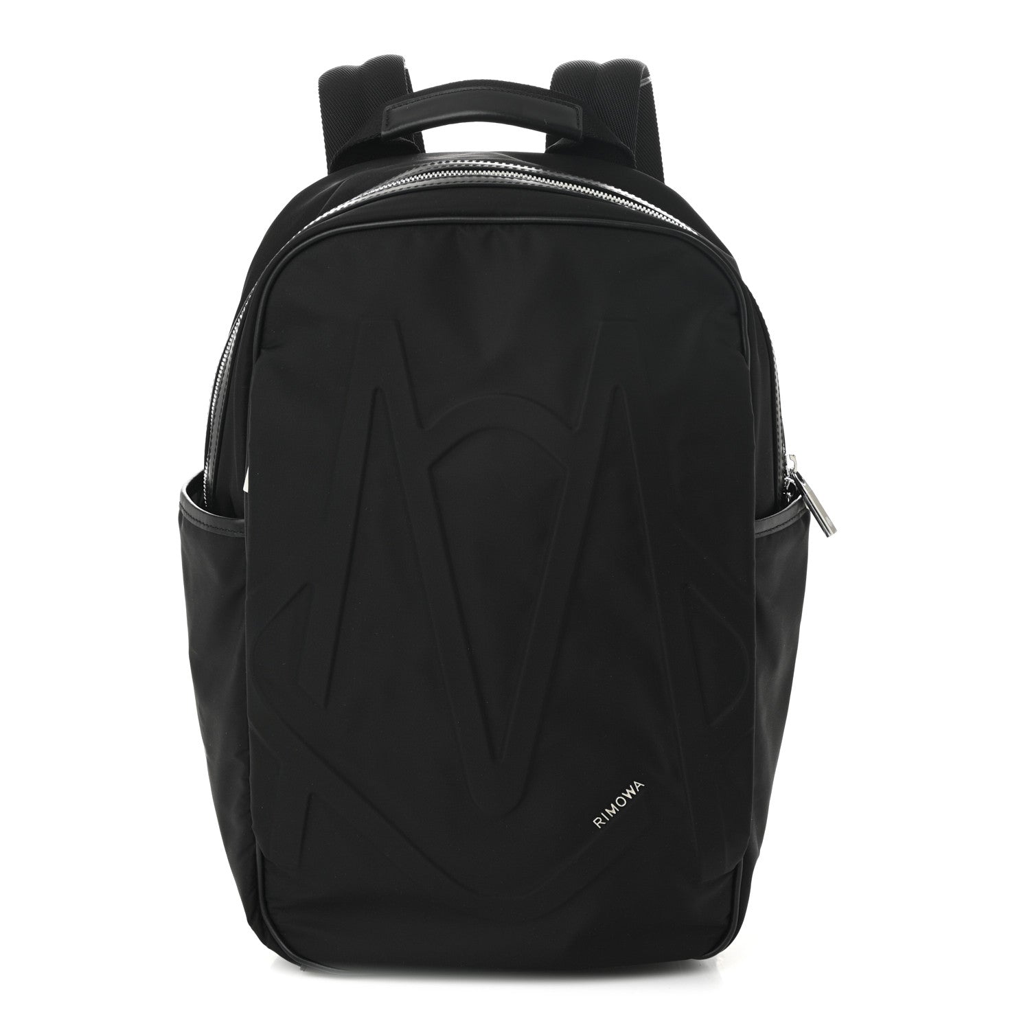 Rimowa Nylon Calfskin Signature Backpack Black 1756235 – FASHIONPHILE
