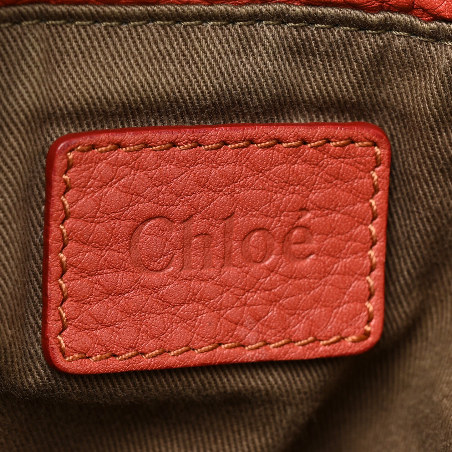 Calfskin Large Marcie Satchel Maple Leaf