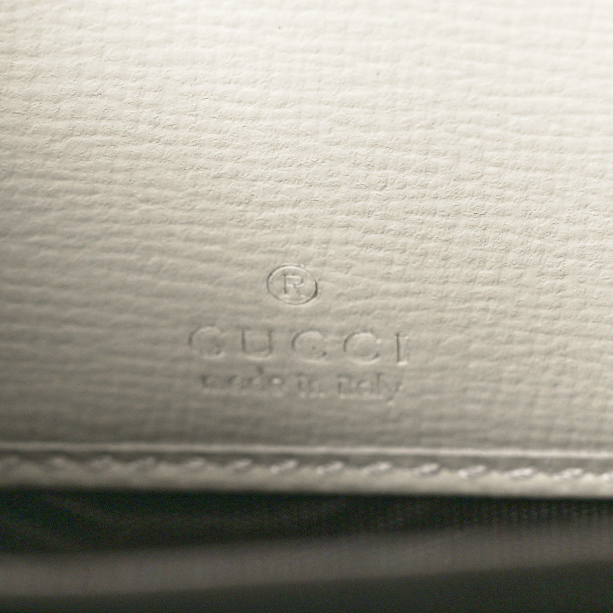 GG Supreme Monogram Azalea Calfskin Horsebit 1955 Zip Around Wallet Beige Ebony Mystic White