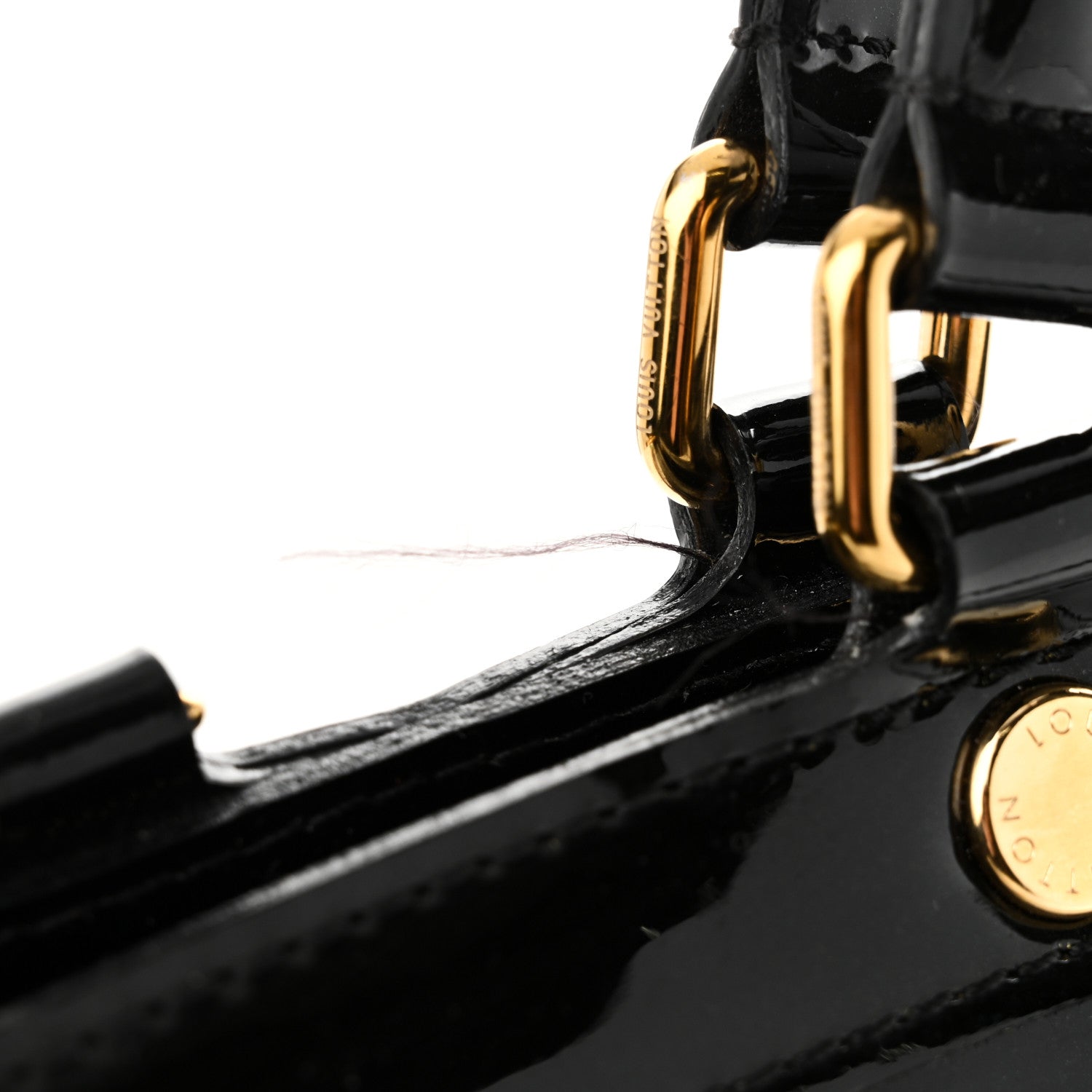 Louis Vuitton Vernis Brea MM Black 10 of 10