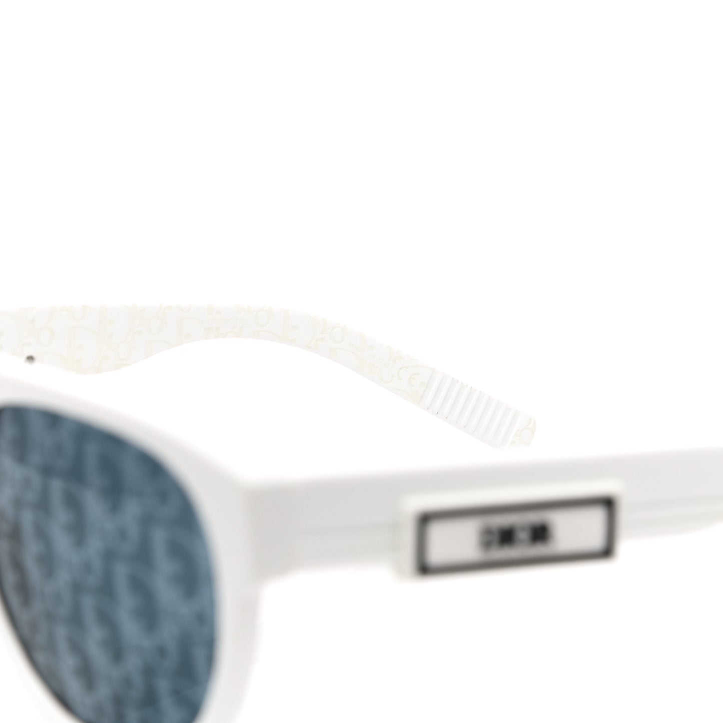 Acetate DiorB23 R1I Oblique Sunglasses White