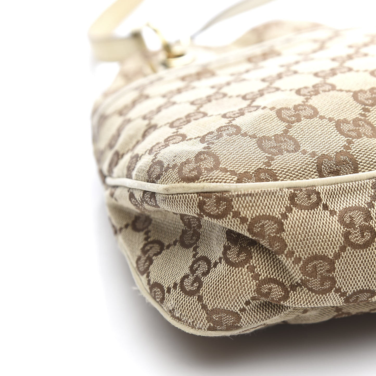 Monogram Medium Eclipse Shoulder Bag Off White