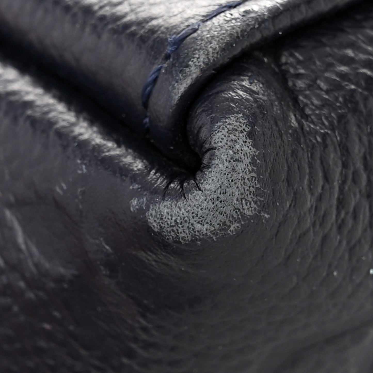 Empreinte V Tote MM Marine Rouge