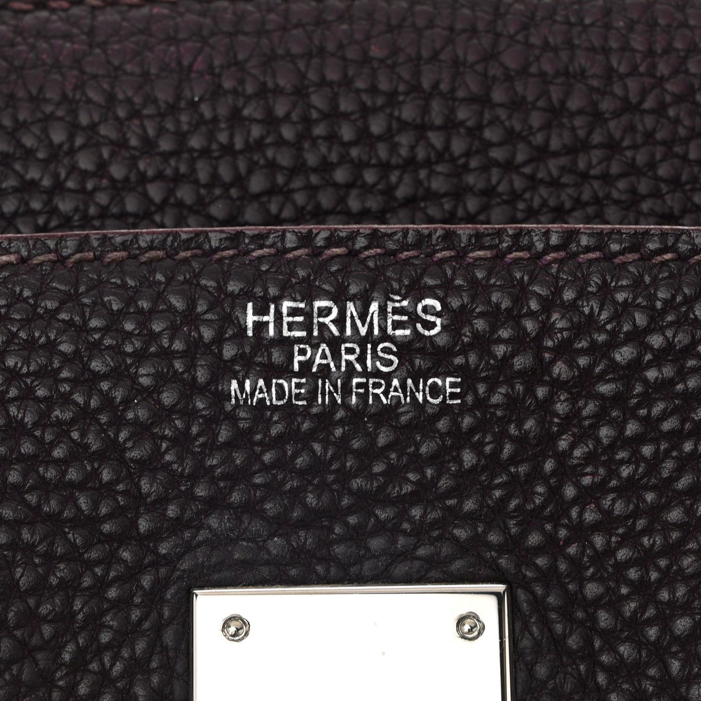 Togo Birkin 35 Raisin