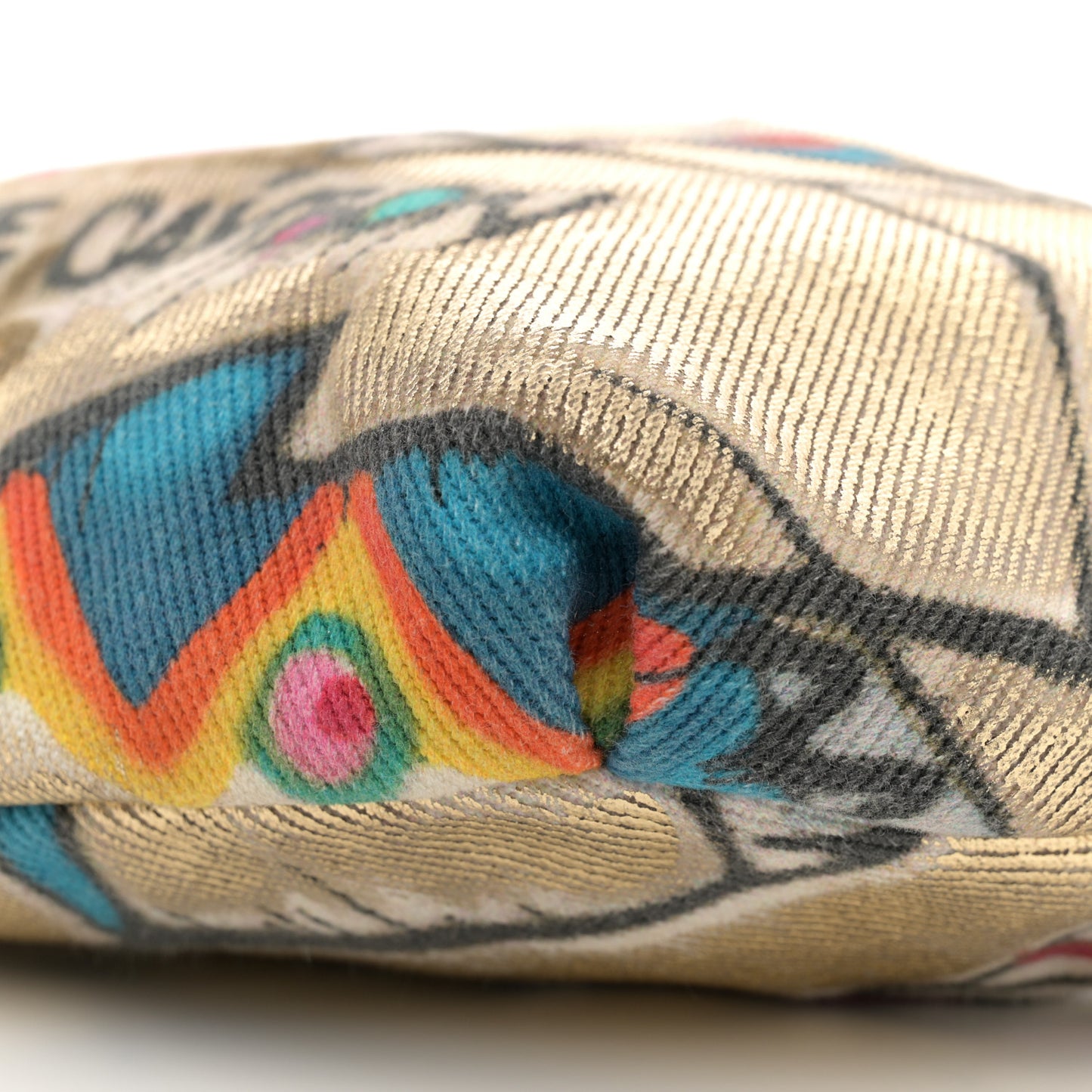 Graffiti Printed Canvas Street Spirit Waist Belt Bag Multicolor