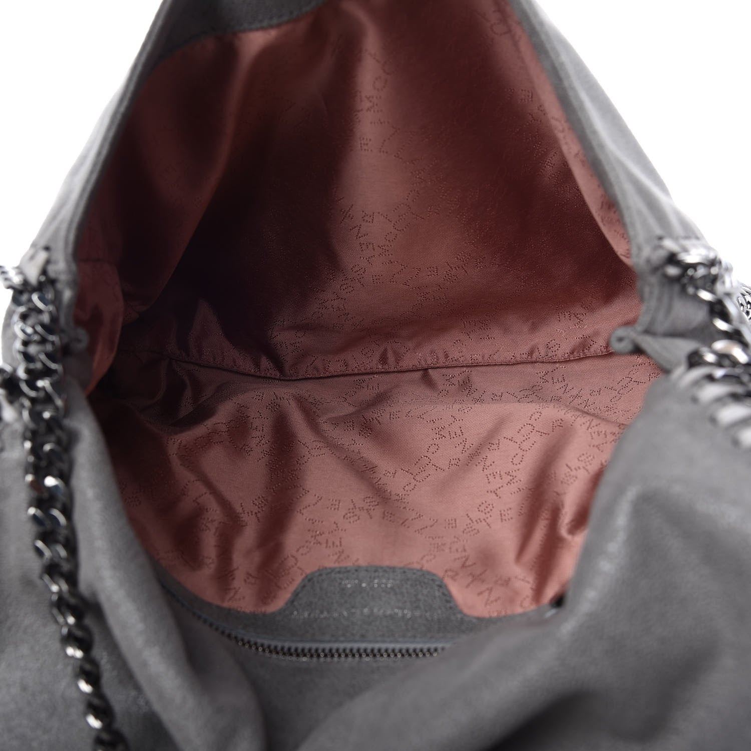 Stella McCartney Shaggy Deer Falabella Messenger Grey 5 of 9