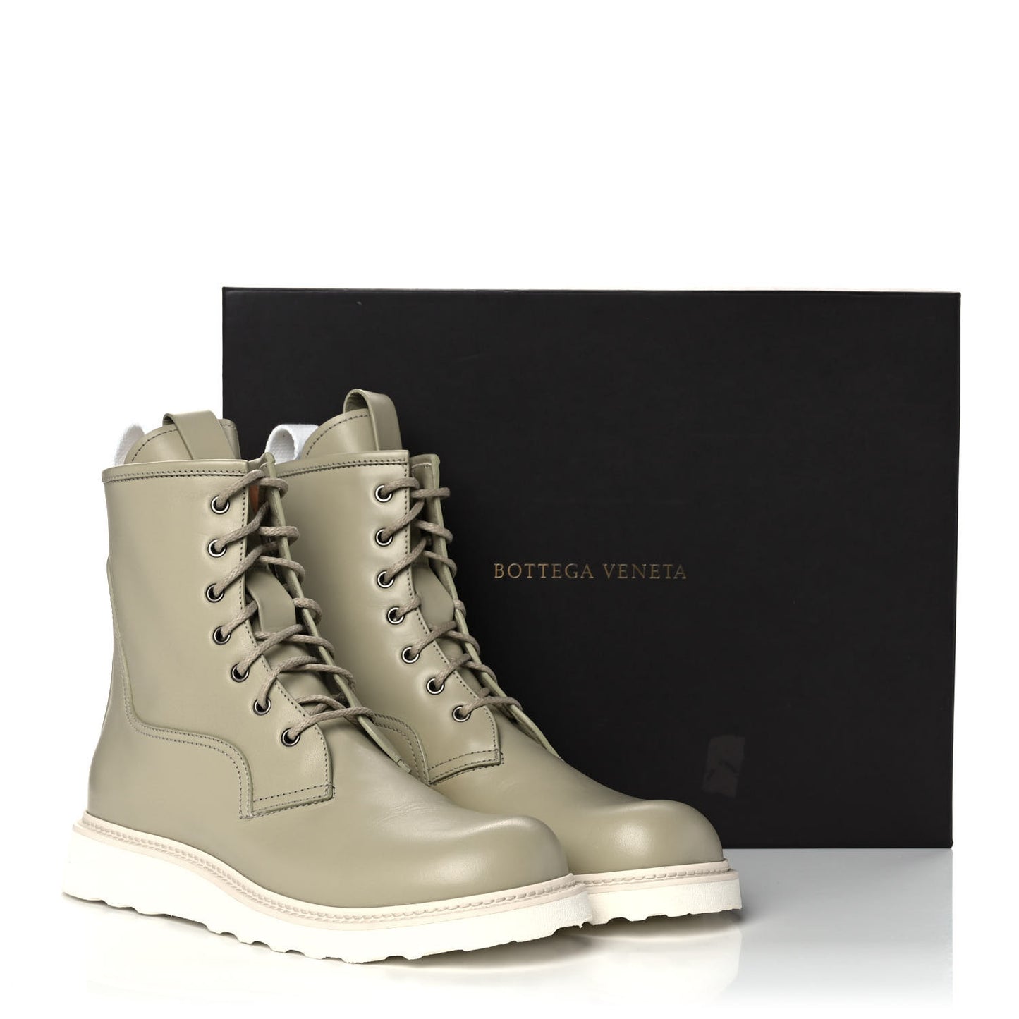 Calfskin Mens Lace Up Boots 44 Origano