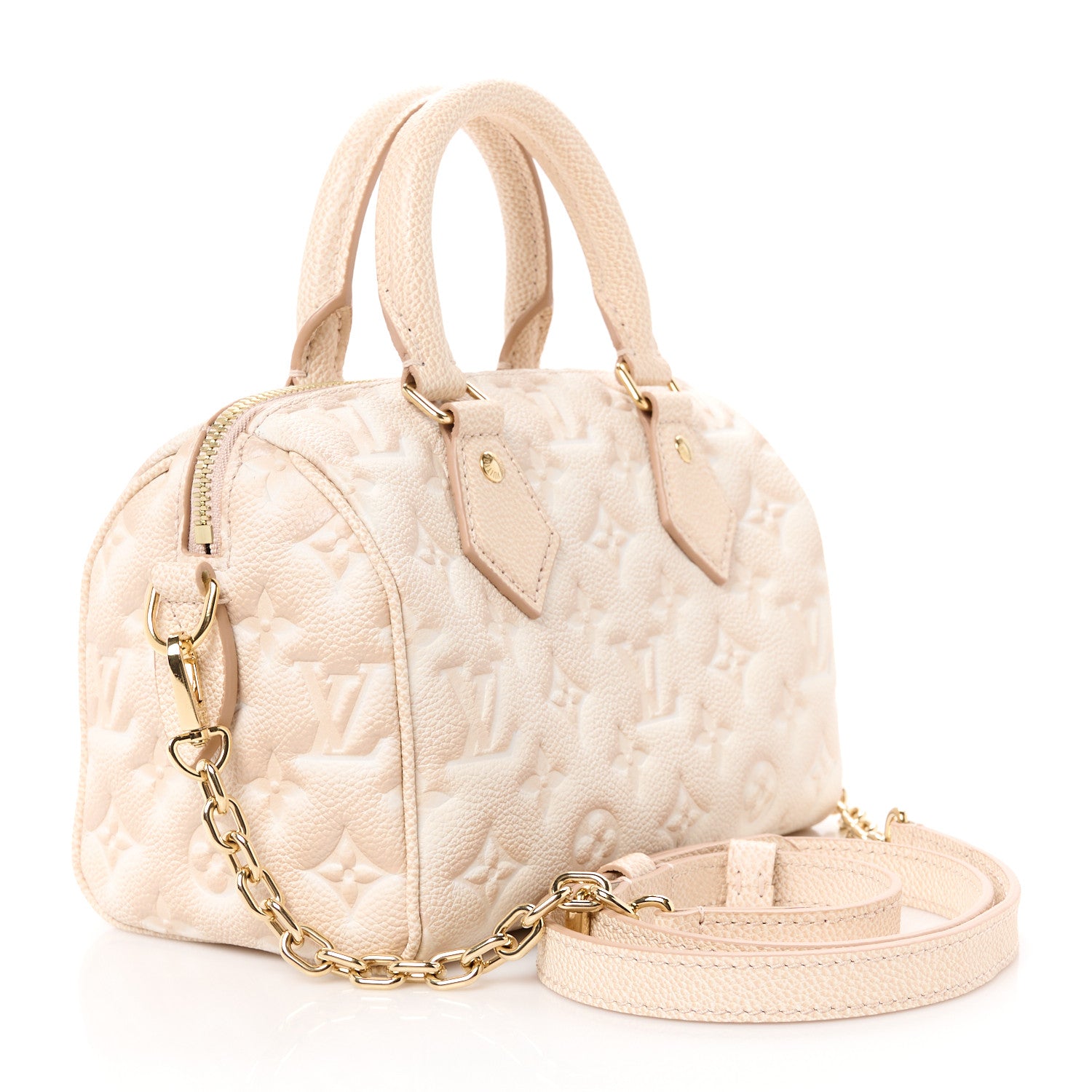 Louis Vuitton Empreinte Monogram Summer Stardust Speedy Bandouliere 20 Beige Clair 3 of 11